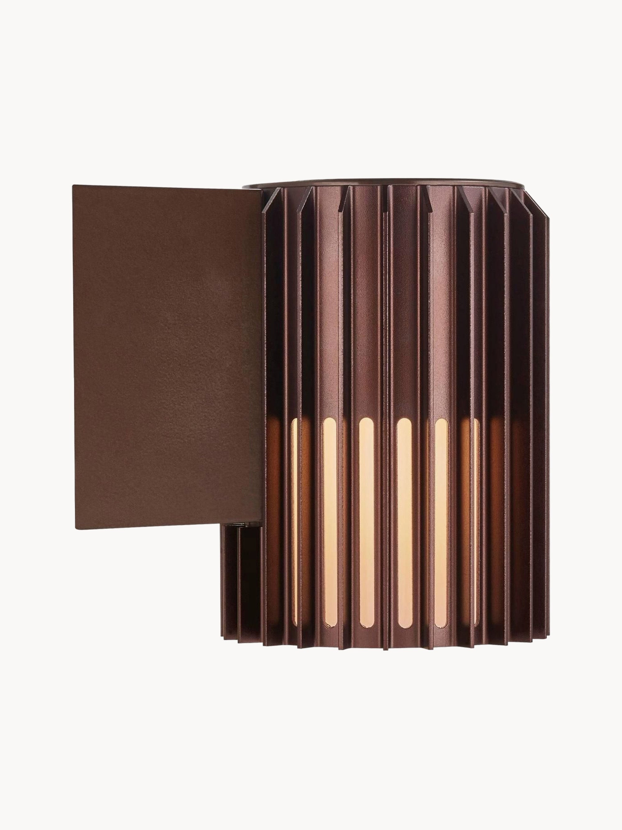 Applique d'extérieur LED Fritz - Brun