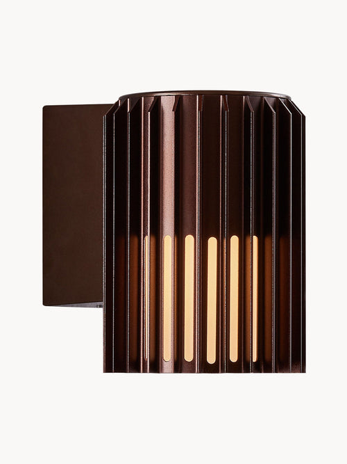 Applique d'extérieur LED Fritz - Brun