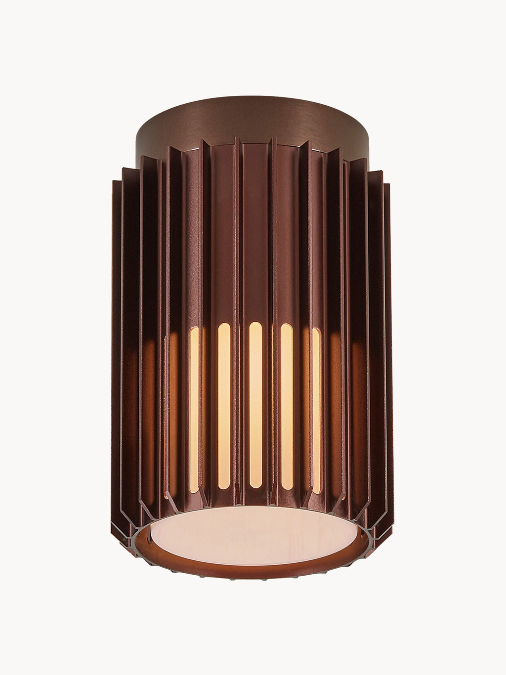Plafonnier d'extérieur LED Fritz - Brun