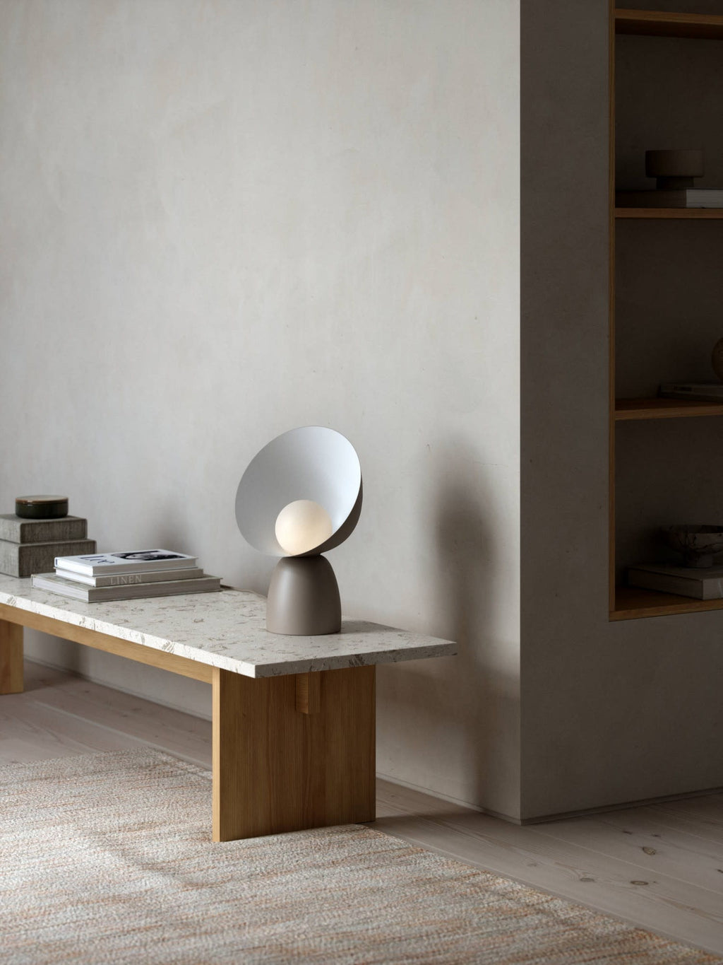 Lampe à poser Barclay - Gris
