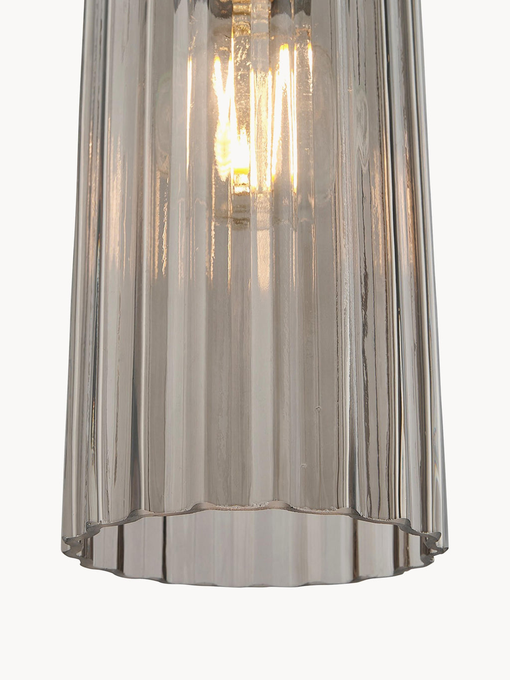 Petite suspension Jolaf - Anthracite, transparent, noir