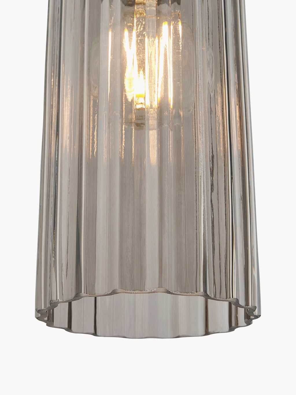 Suspension grappe Jolaf - Anthracite, transparent, noir