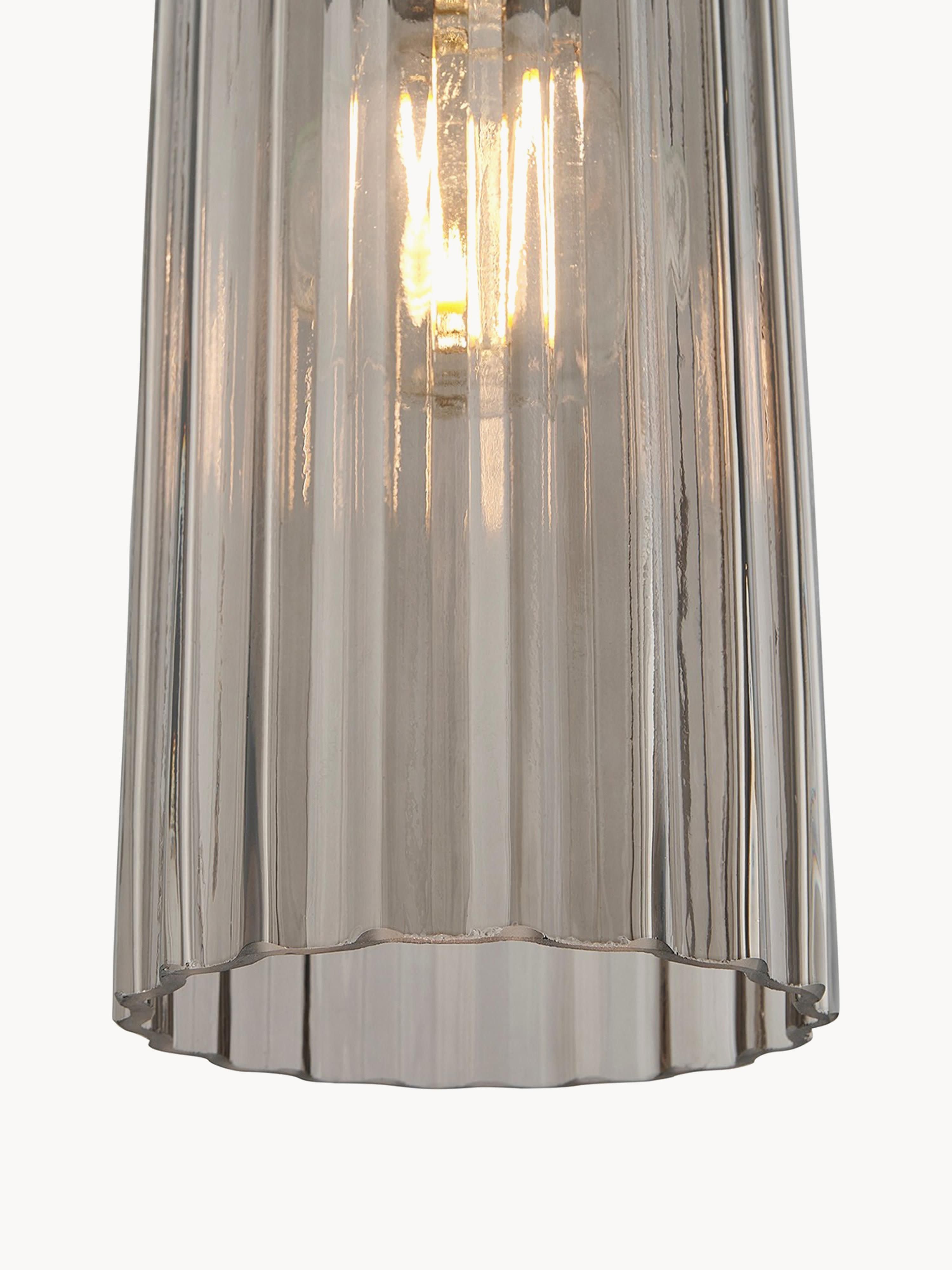 Suspension grappe Jolaf - Anthracite, transparent, noir