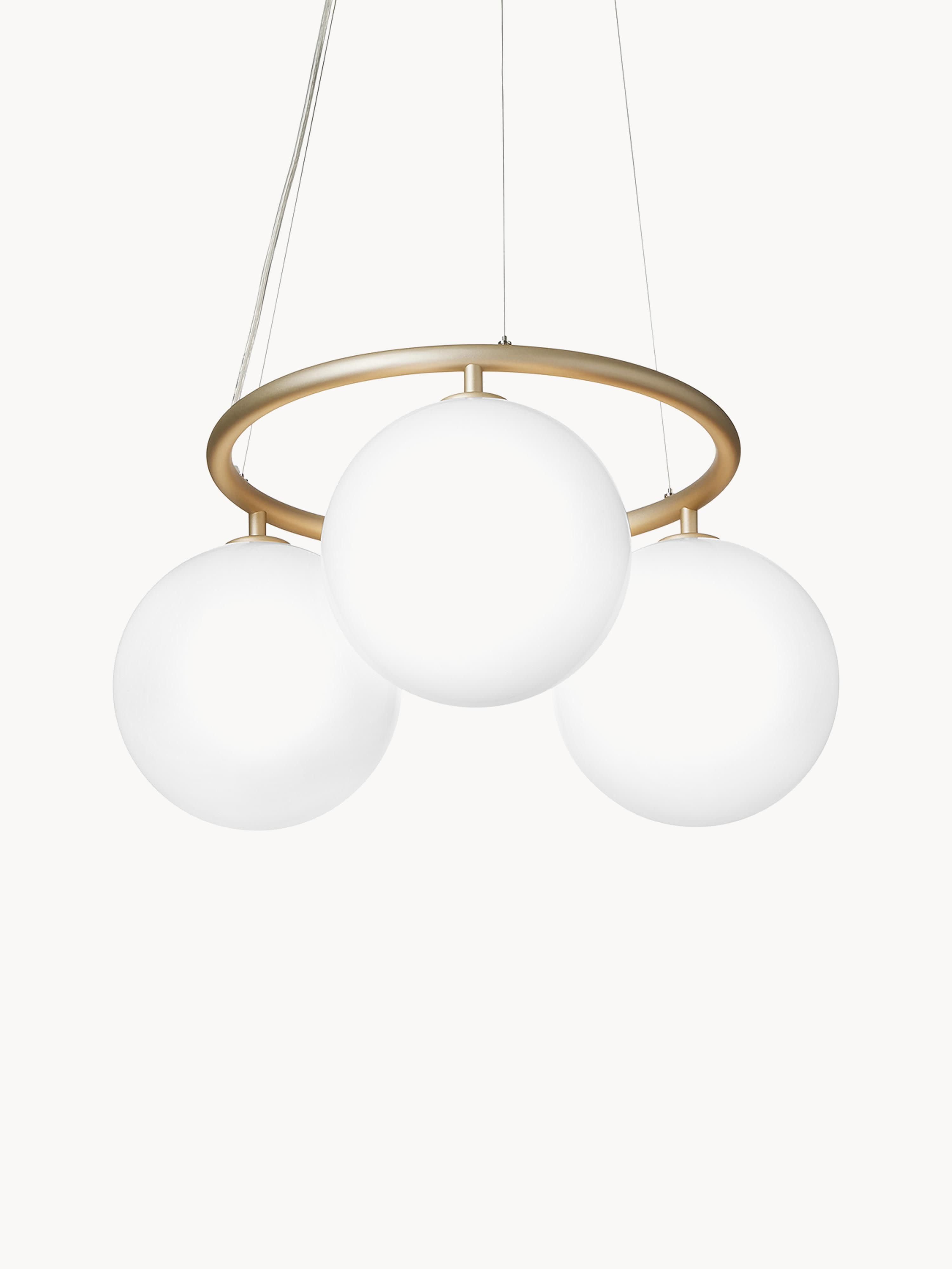 Suspension Henning - Doré, blanc