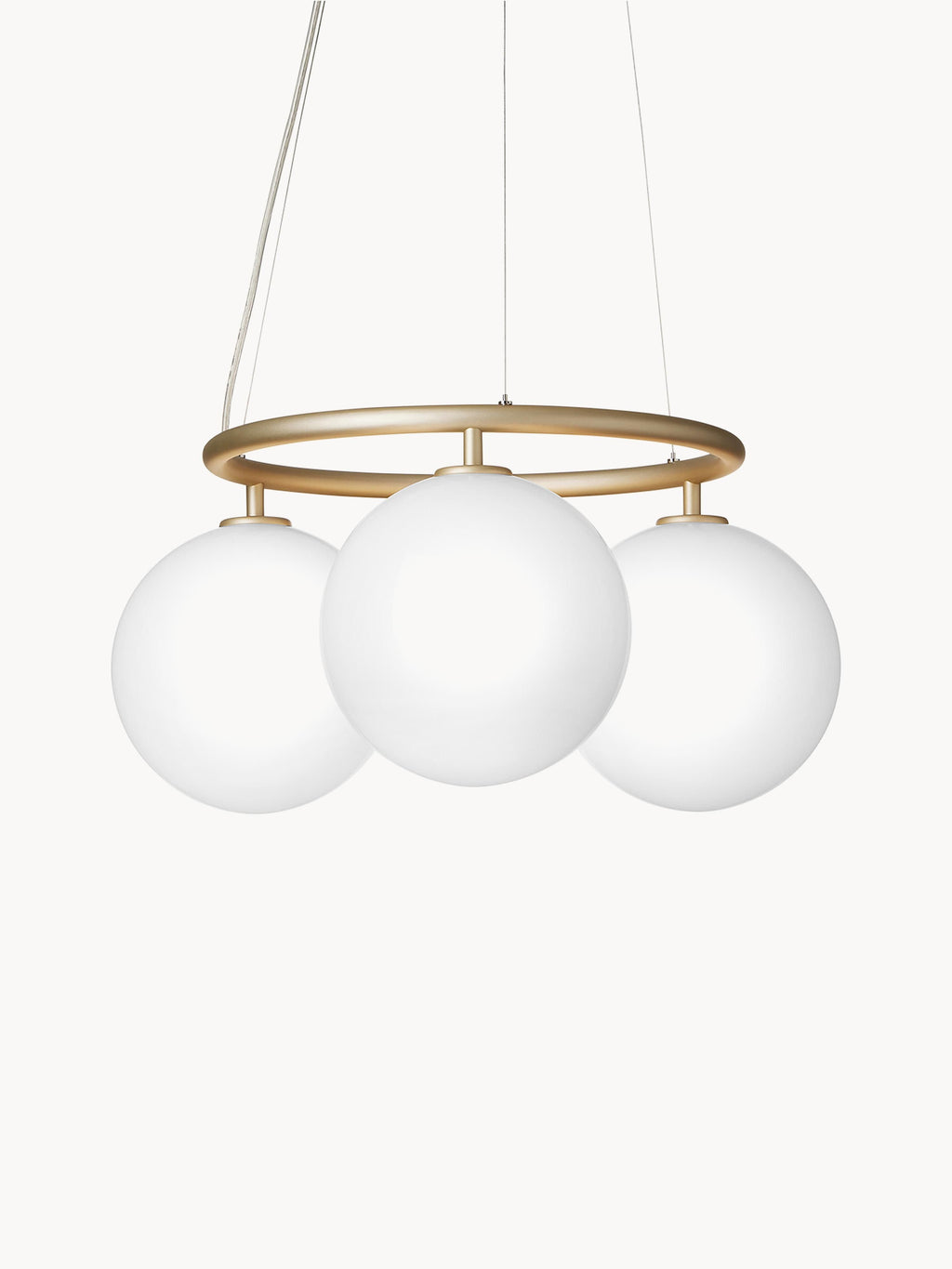 Suspension Henning - Doré, blanc
