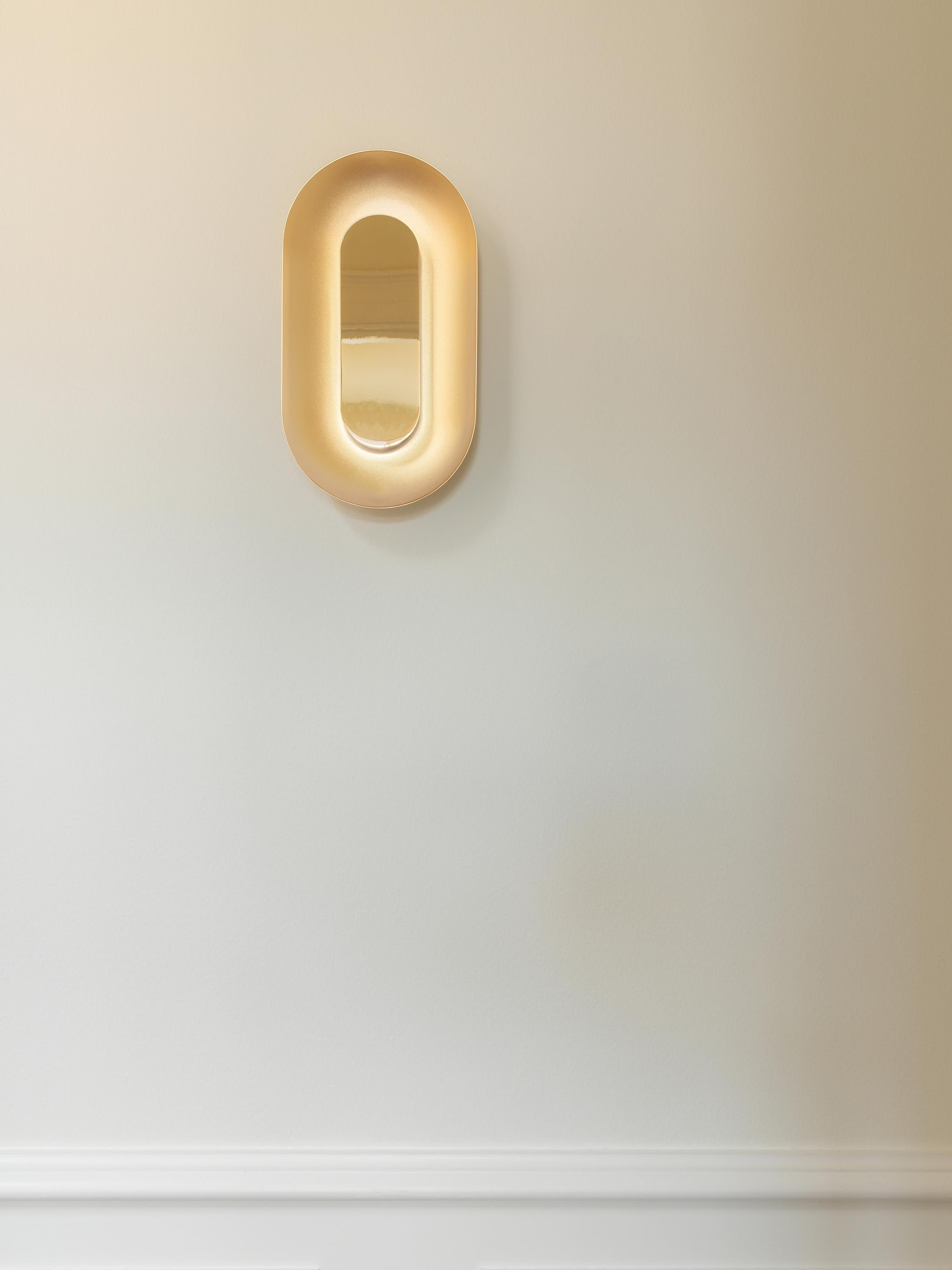 Applique murale LED Nesti, intensité variable - Doré