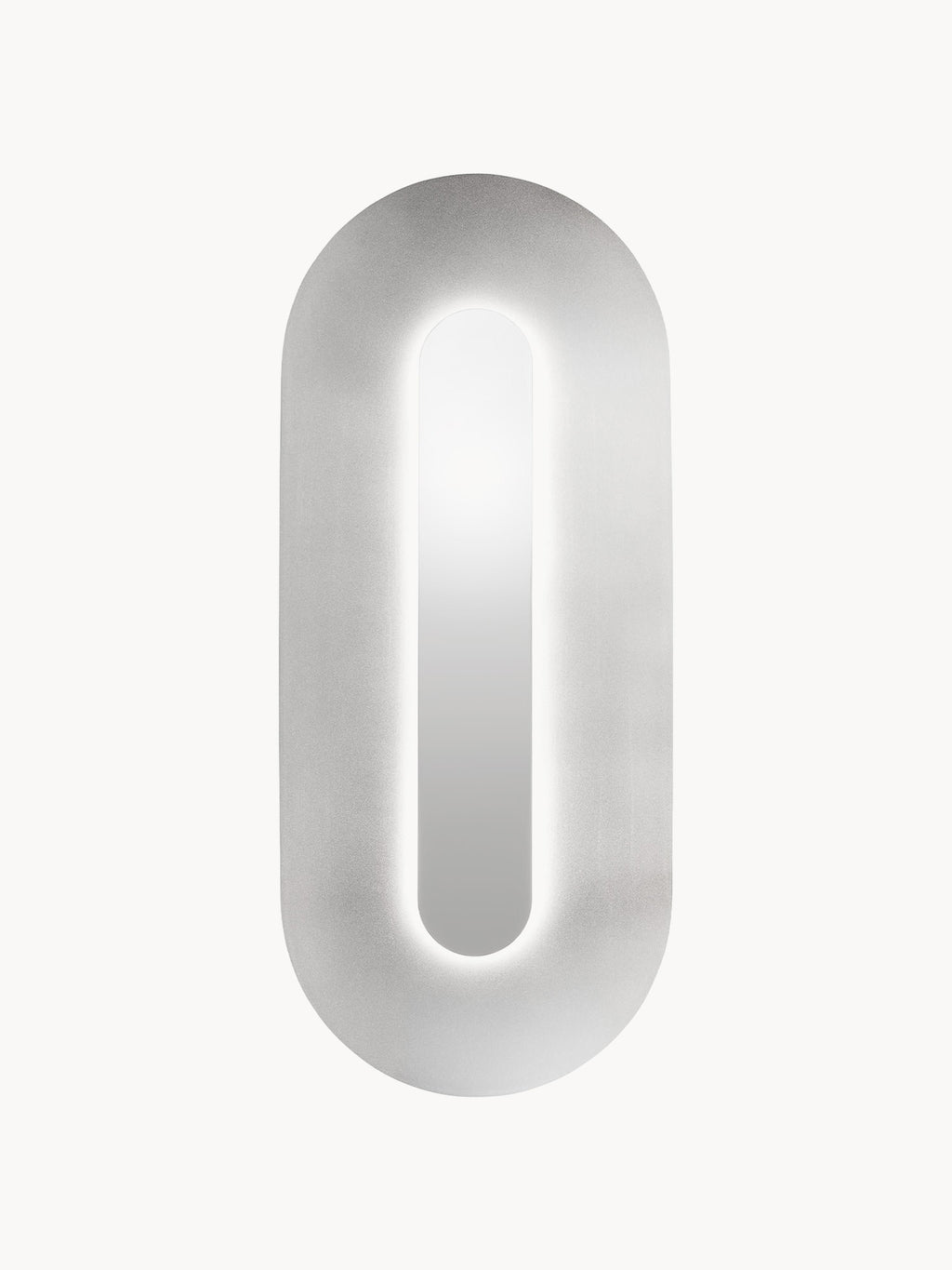 Grande applique murale LED Nesti, intensité variable - Argenté