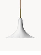 Petite suspension Anza - Blanc, doré
