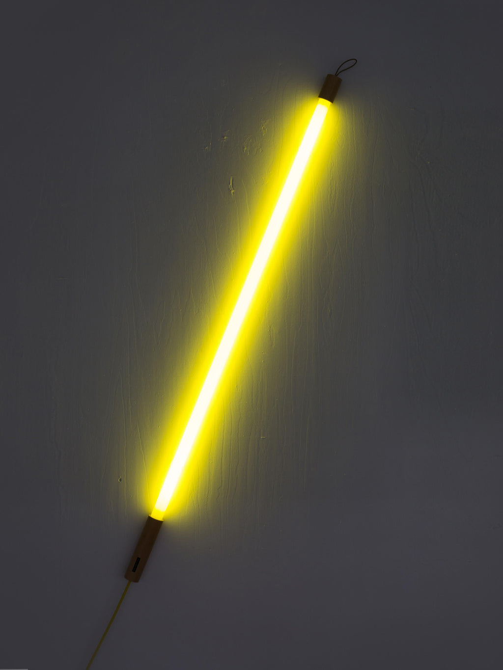 Applique murale LED avec prise secteur Agard - Jaune citron