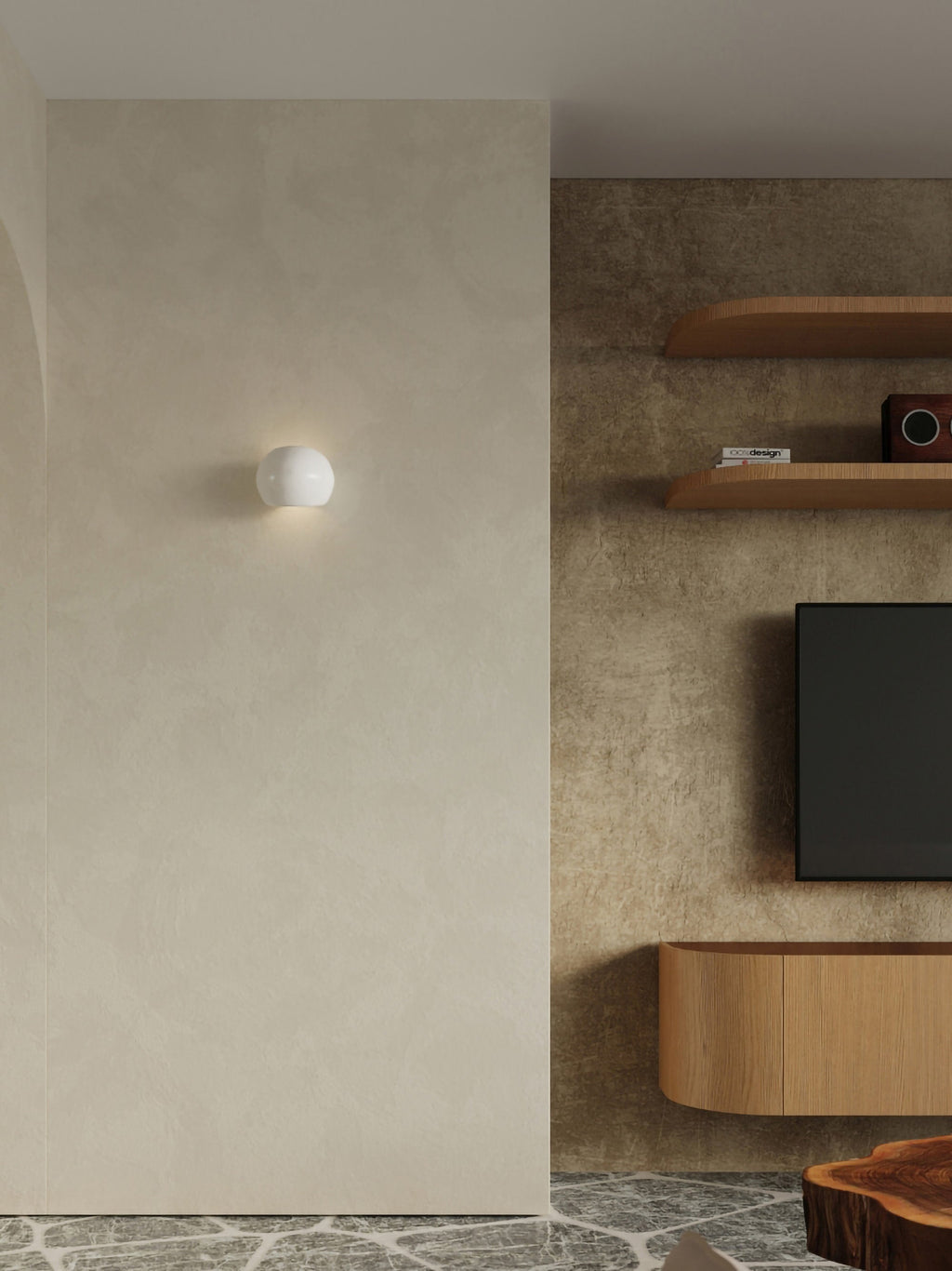 Applique murale Felton - Blanc