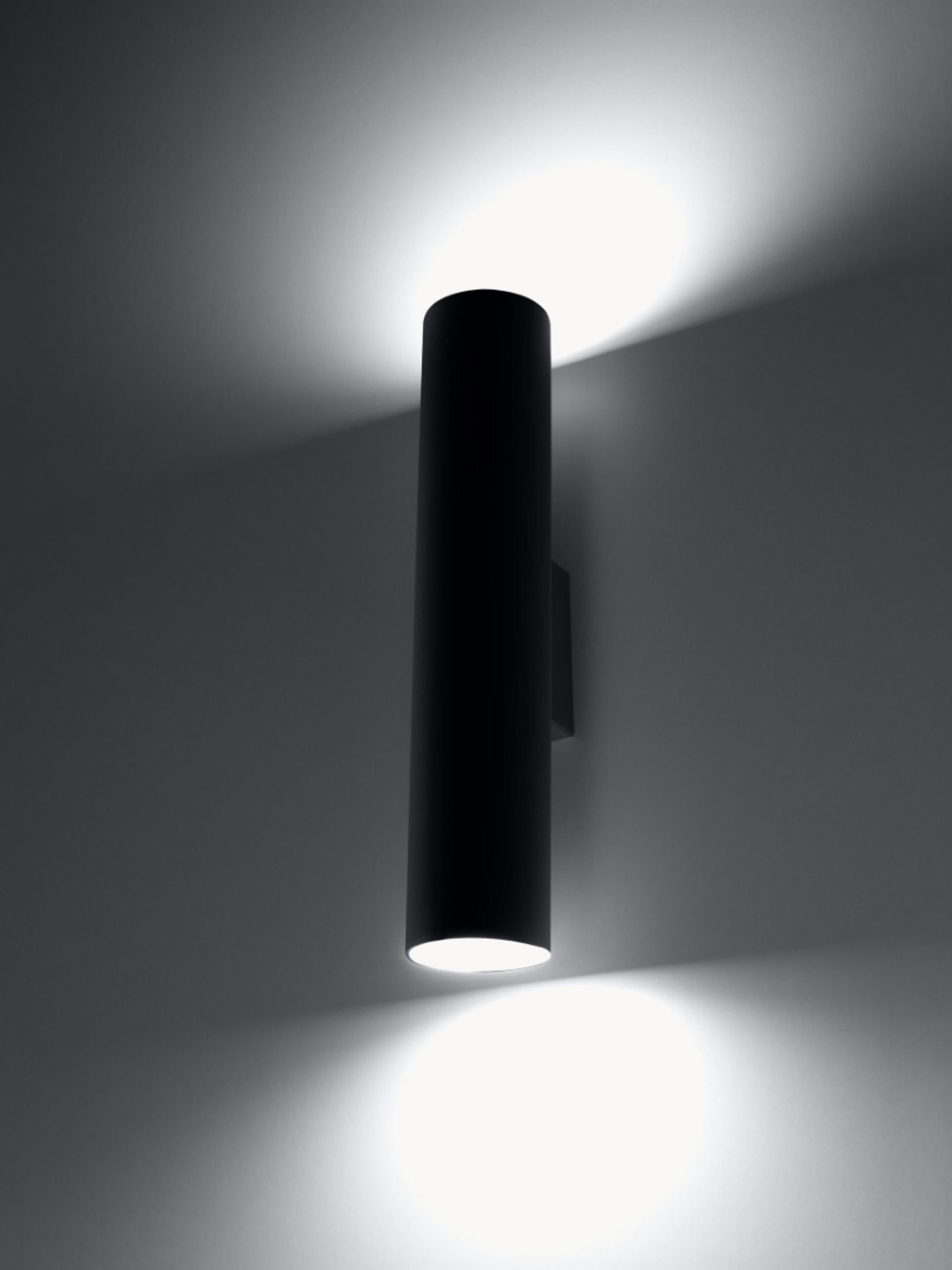 Petite applique murale Otis - Noir, mat