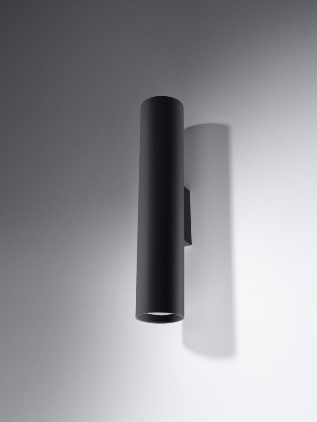 Petite applique murale Otis - Noir, mat