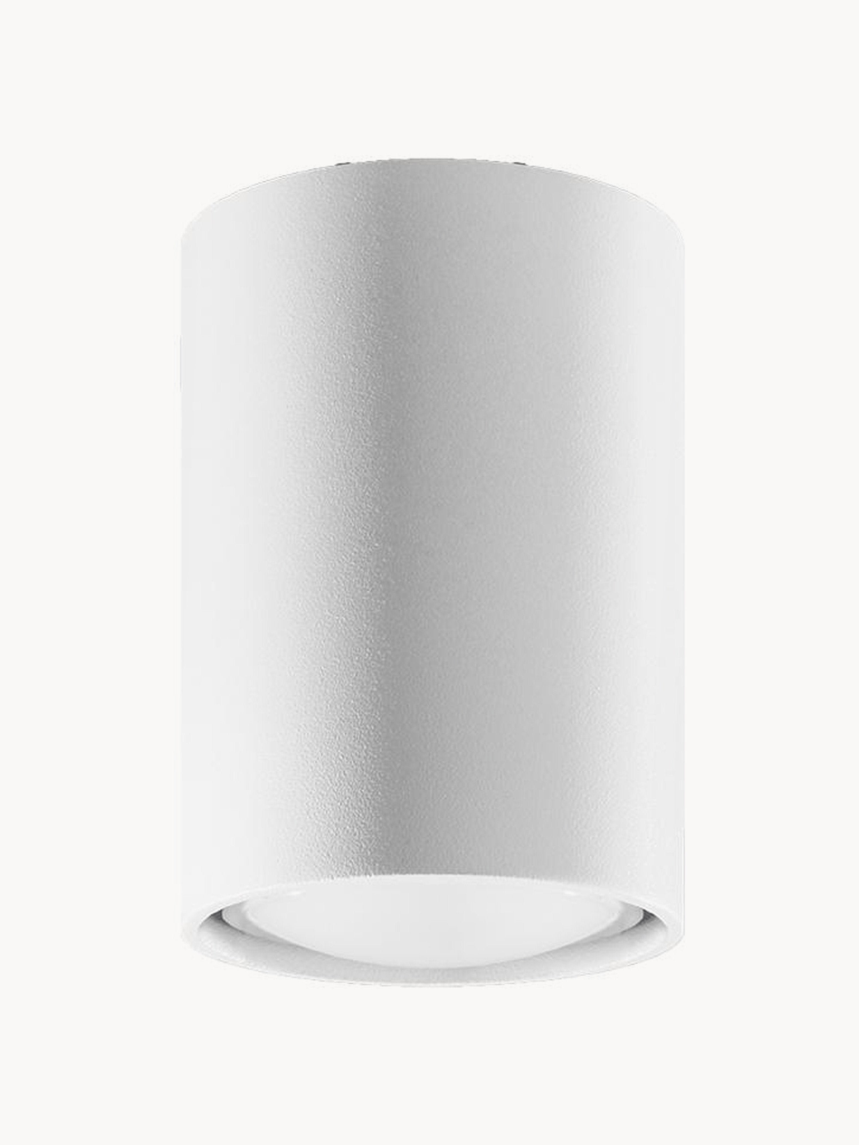 Petit plafonnier Otis, haut. 20 cm - Blanc