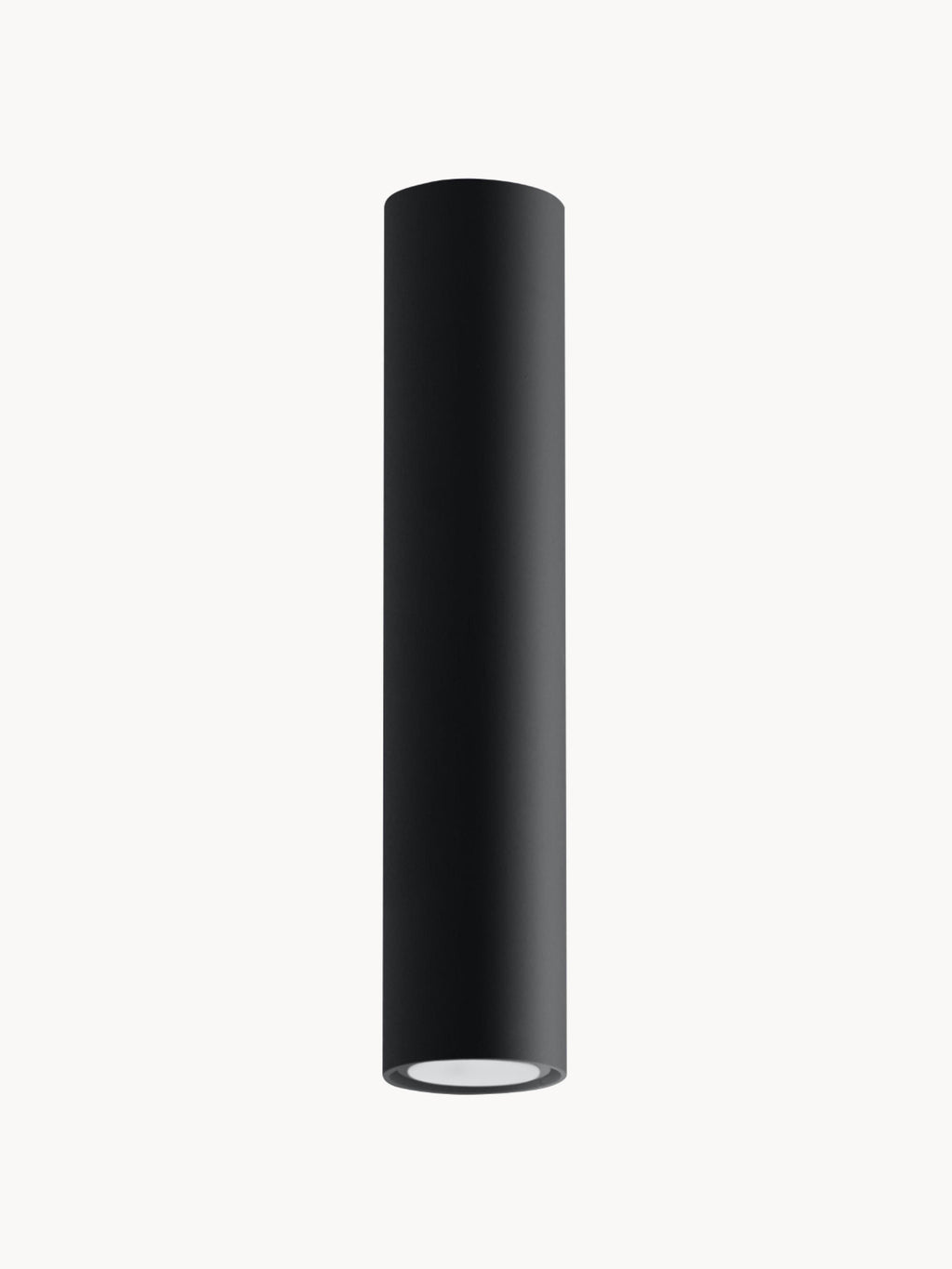 Petit plafonnier Otis, haut. 30 cm - Noir, mat