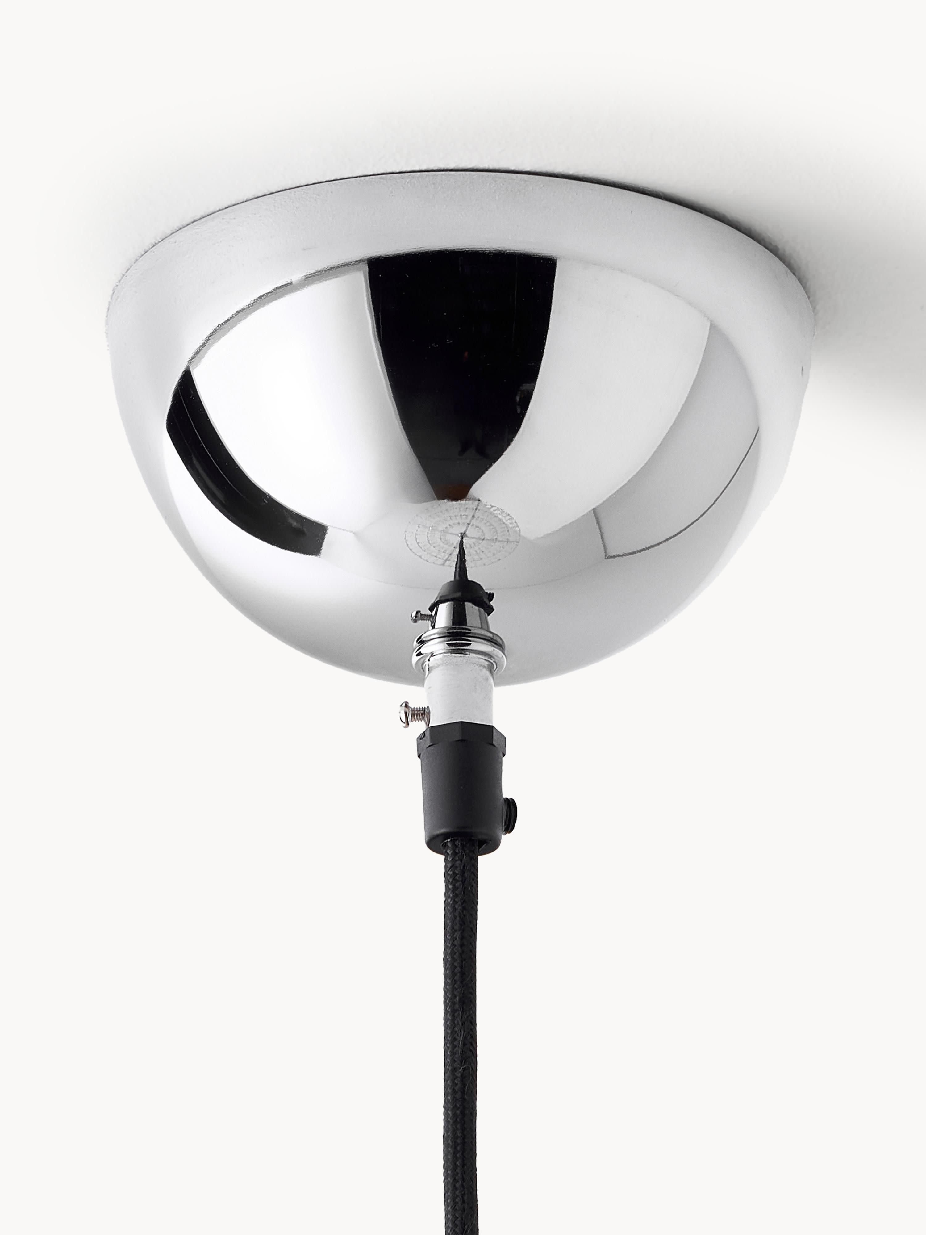 Suspension Fun 10DM, design Verner Panton - Argenté, blanc cassé