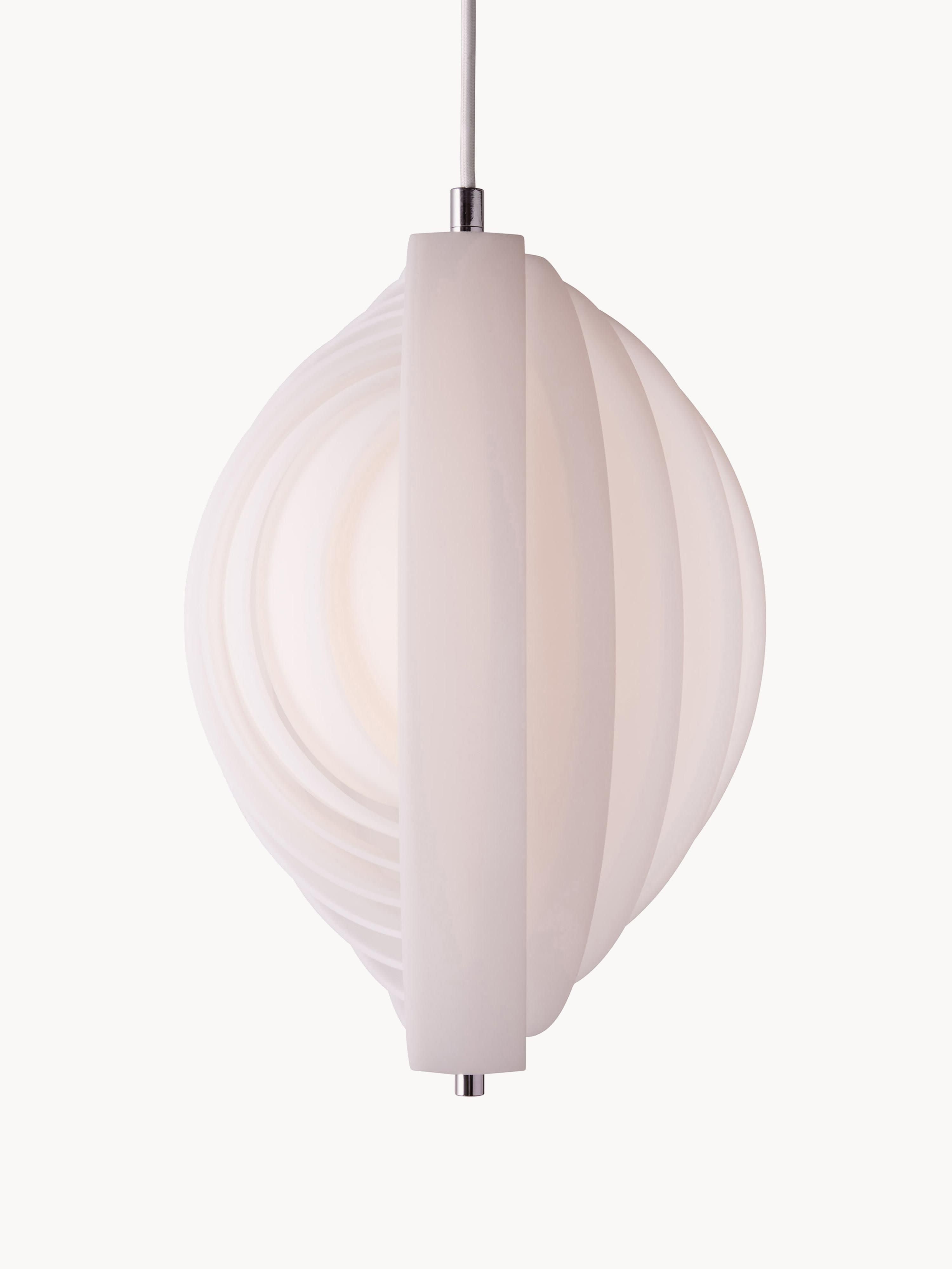 Suspension design Aghi, design Verner Panton - Blanc
