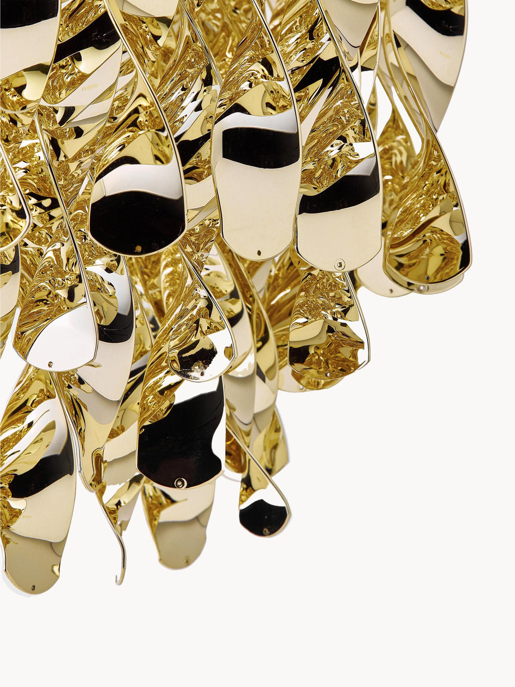 Suspension Grange, design Verner Panton - Doré