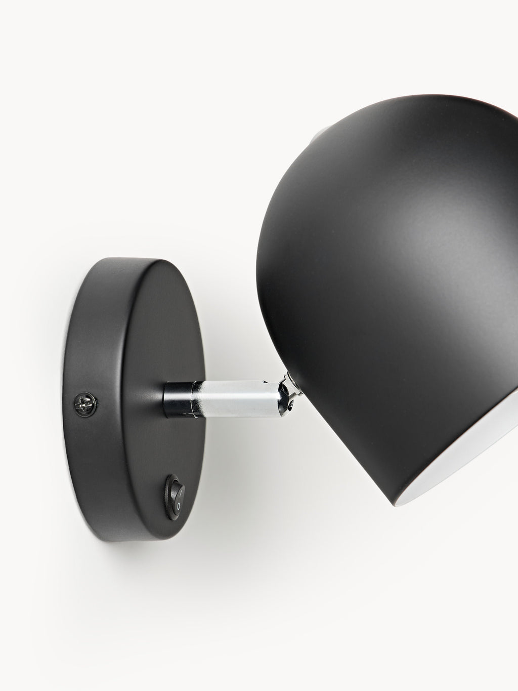 Applique murale orientable en métal Flyte - Noir