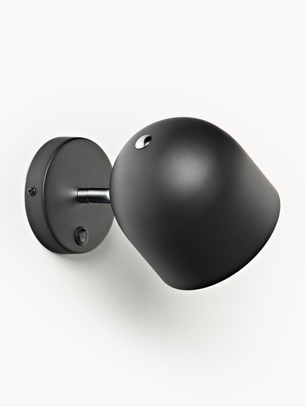 Applique murale orientable en métal Flyte - Noir