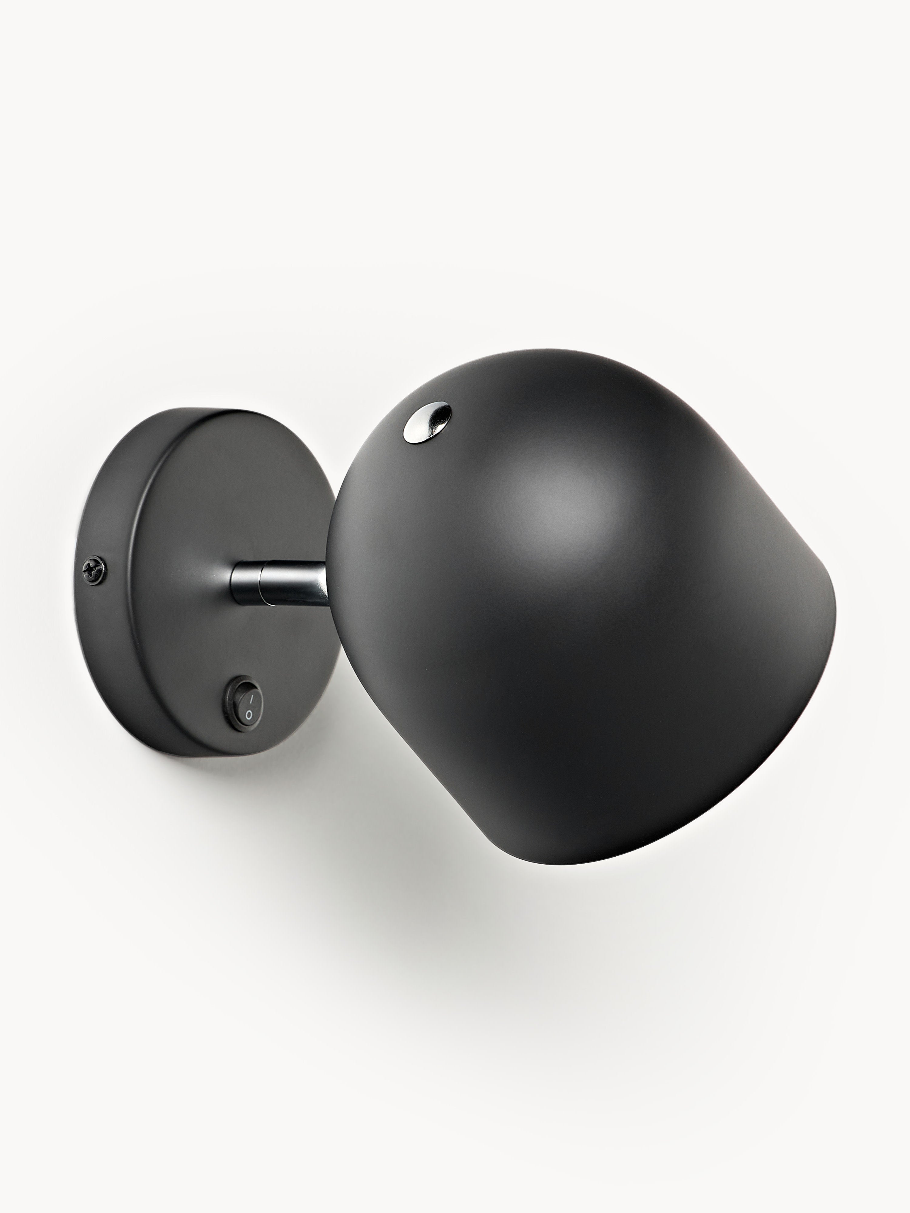 Applique murale orientable en métal Flyte - Noir