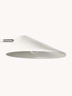 Applique avec prise secteur Celyn - Blanc crème, argenté