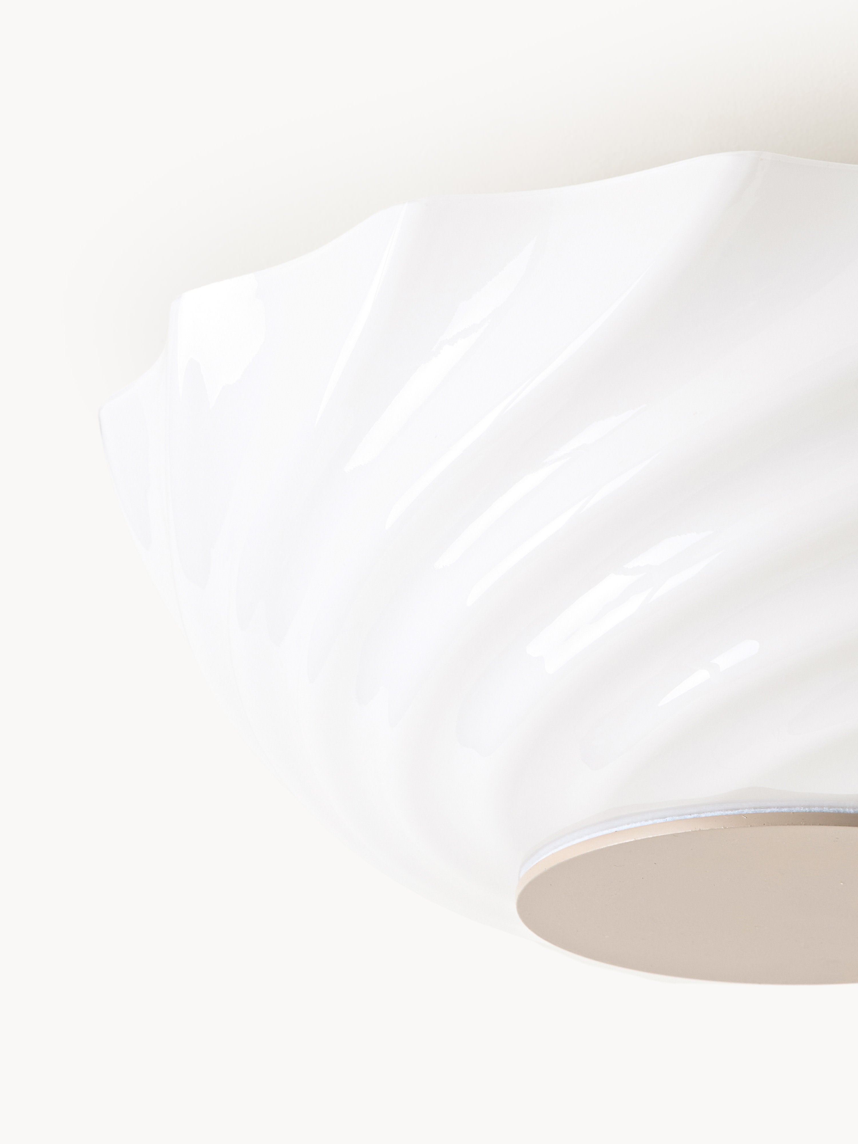 Plafonnier Paal - Blanc, beige clair