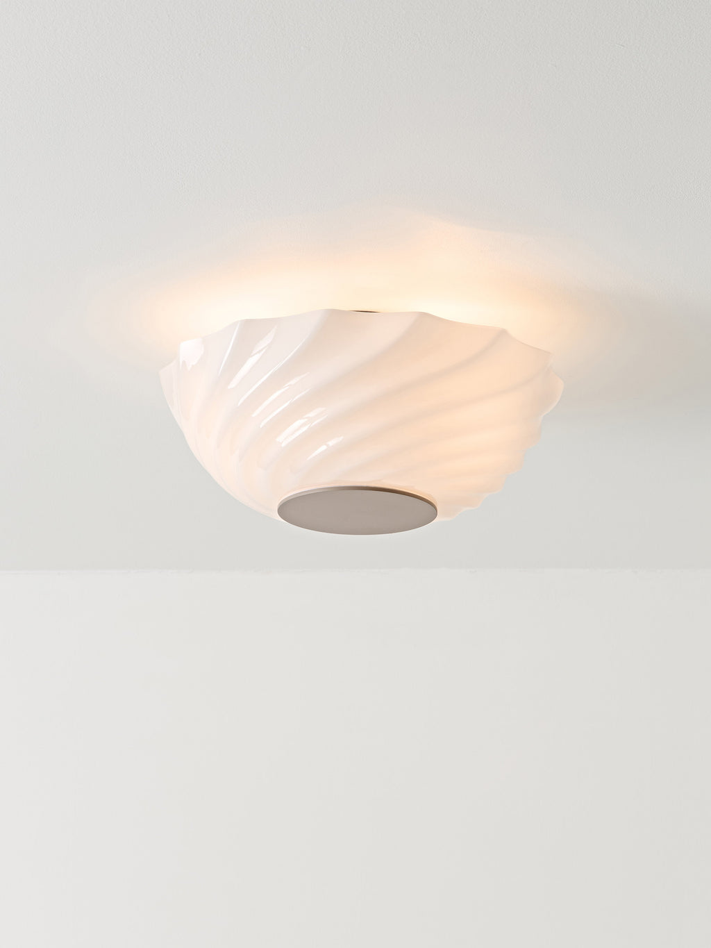 Plafonnier Paal - Blanc, beige clair