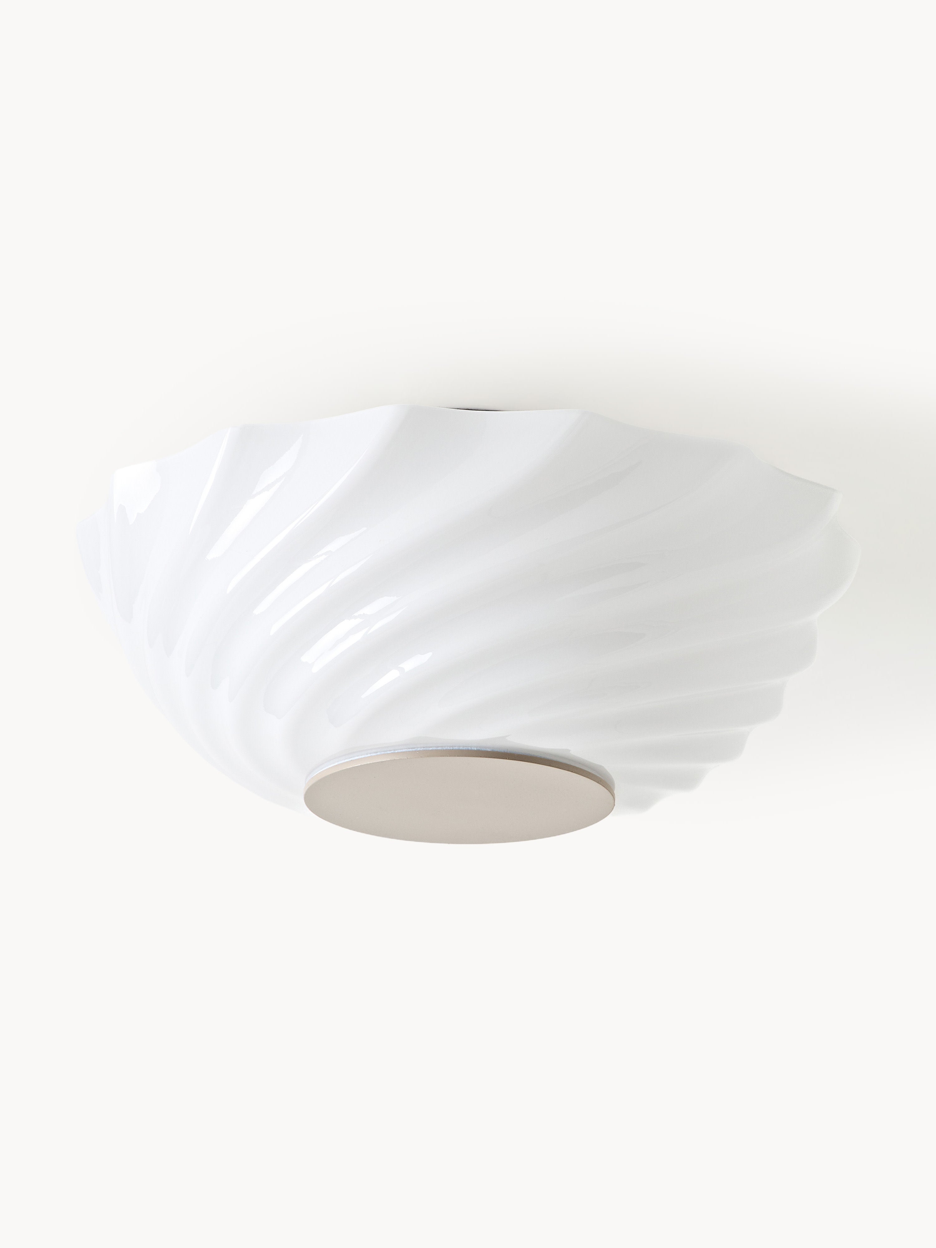 Plafonnier Paal - Blanc, beige clair