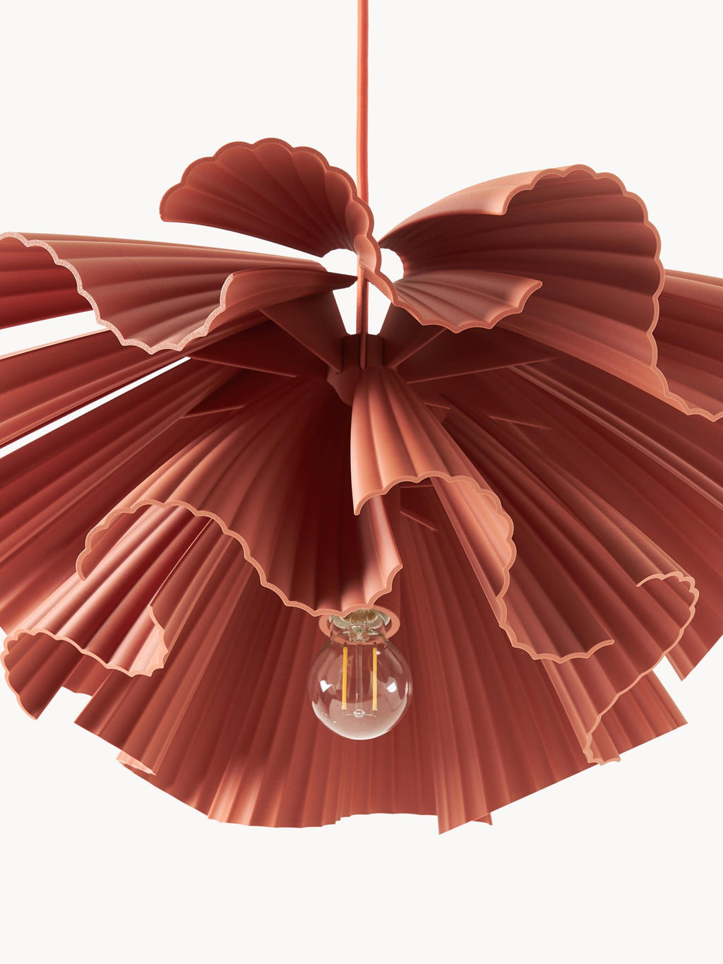 Suspension imprimée en 3D Cale - Terracotta