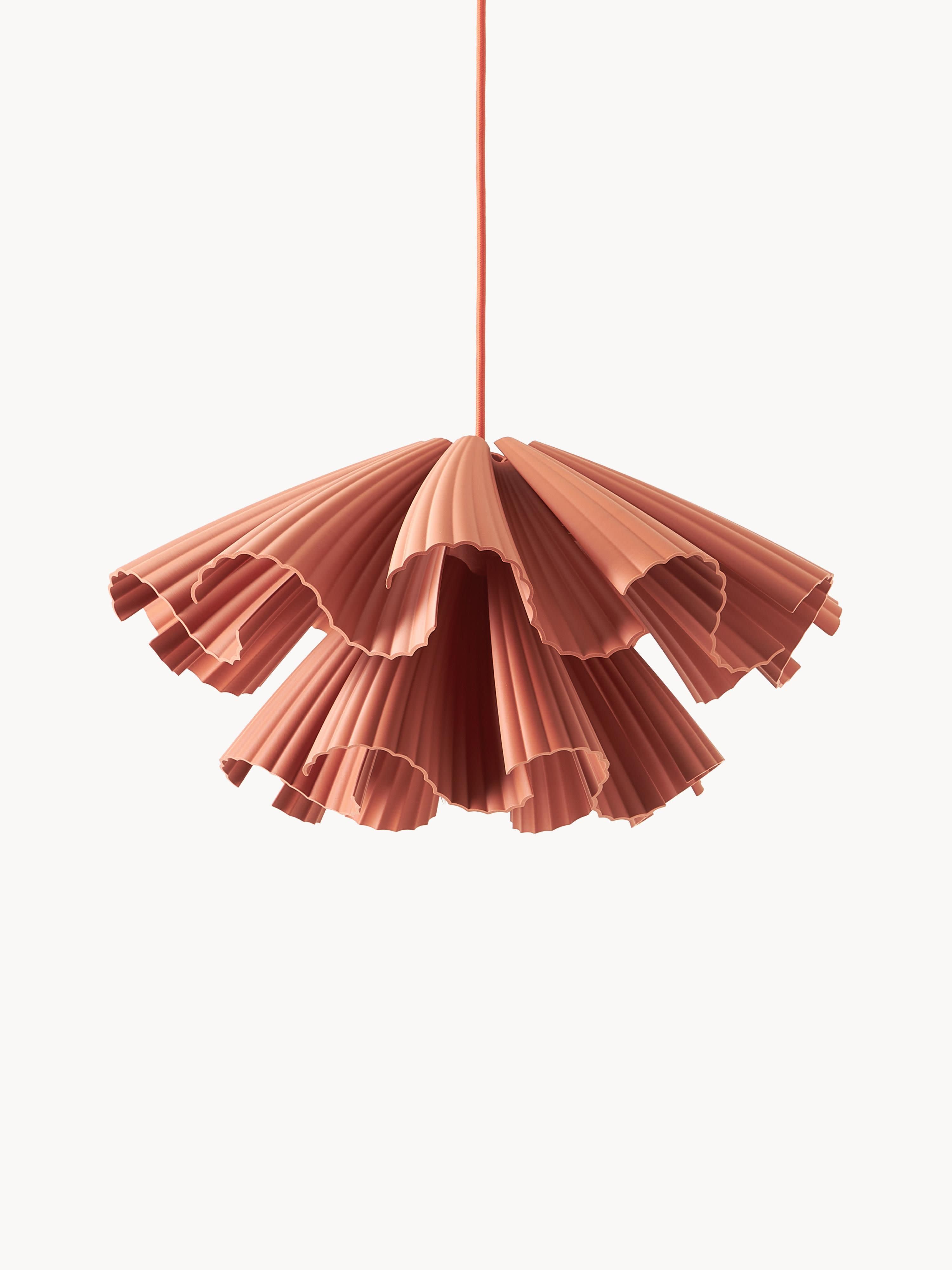 Suspension imprimée en 3D Cale - Terracotta