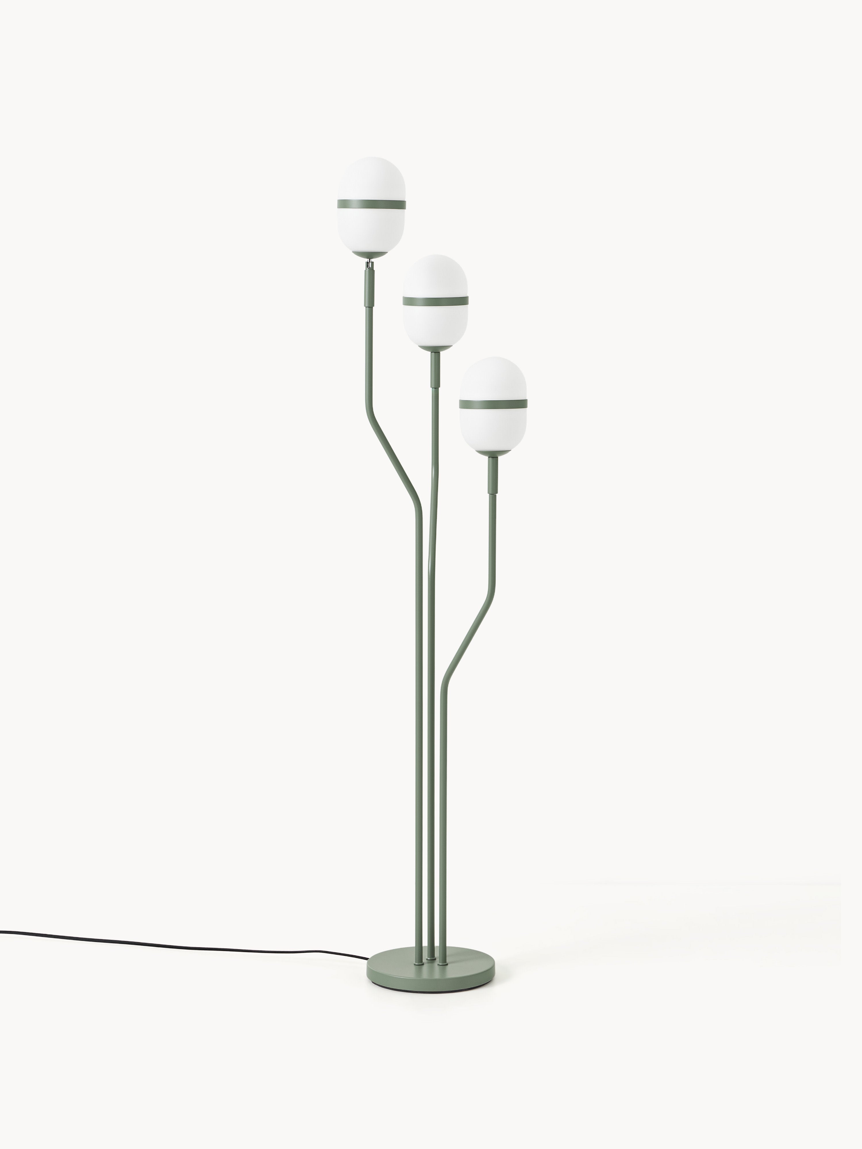 Lampadaire Steen - Vert, mat