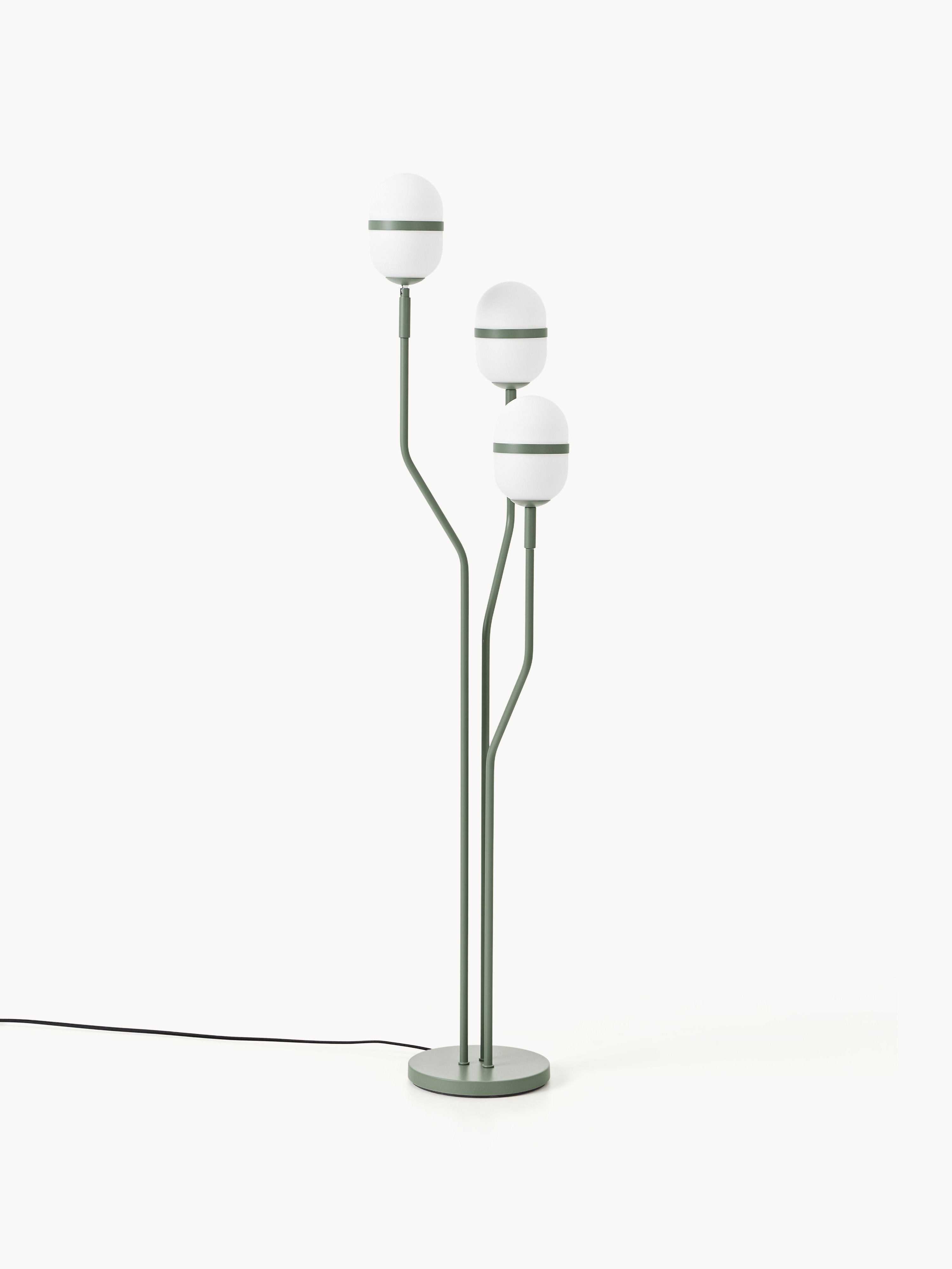 Lampadaire Steen - Vert, mat