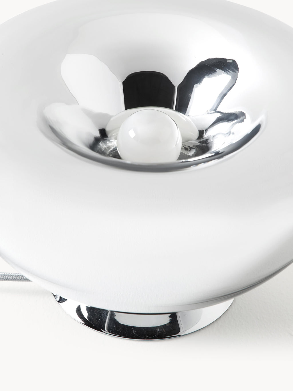 Lampe à poser Aleksi - Gris chrome