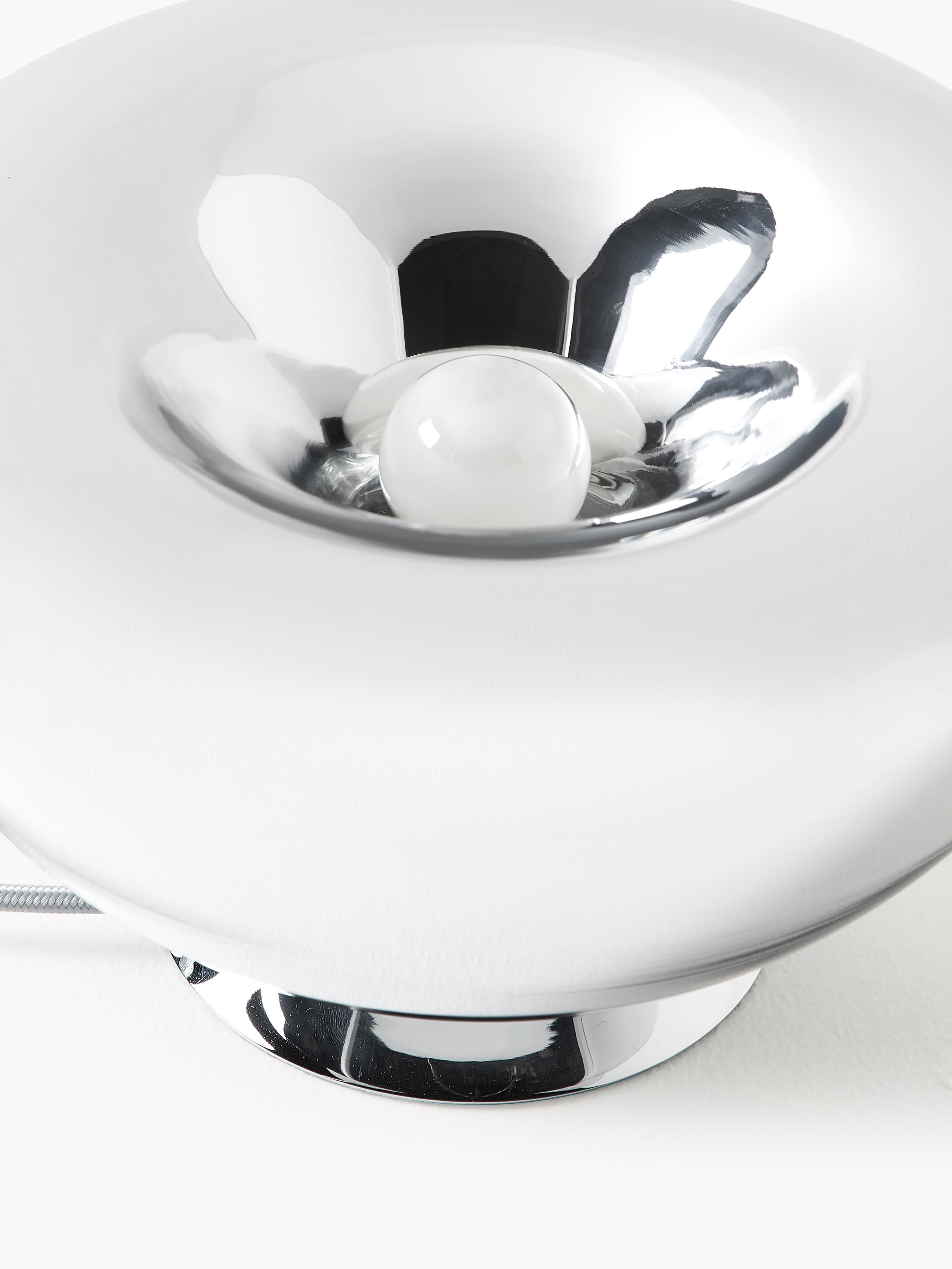 Lampe à poser Aleksi - Gris chrome