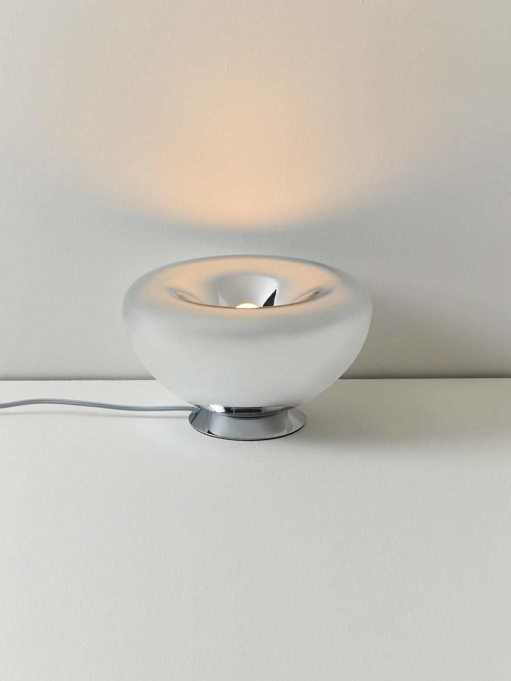 Lampe à poser Aleksi - Gris chrome