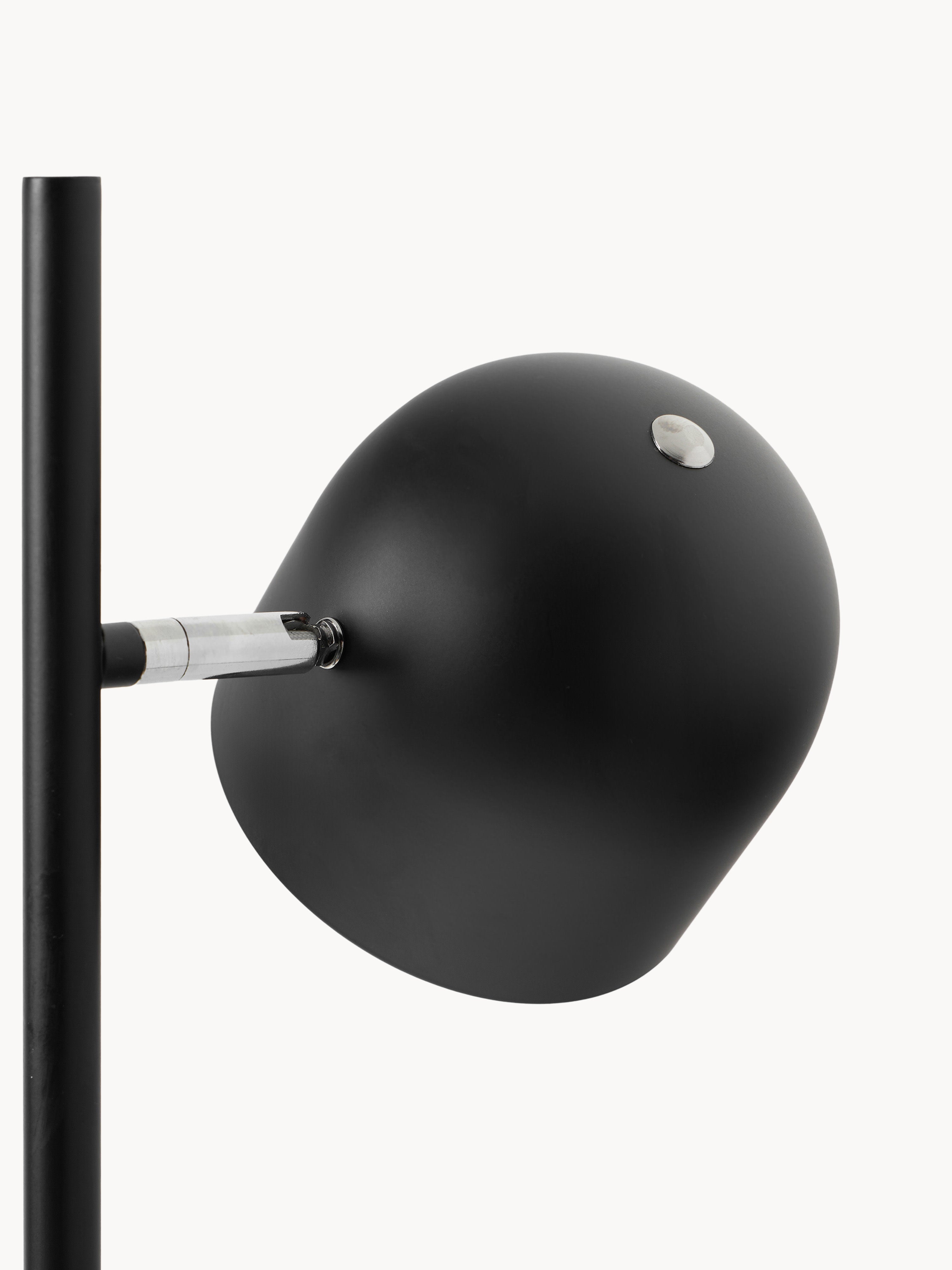 Lampadaire en métal Flyte - Noir