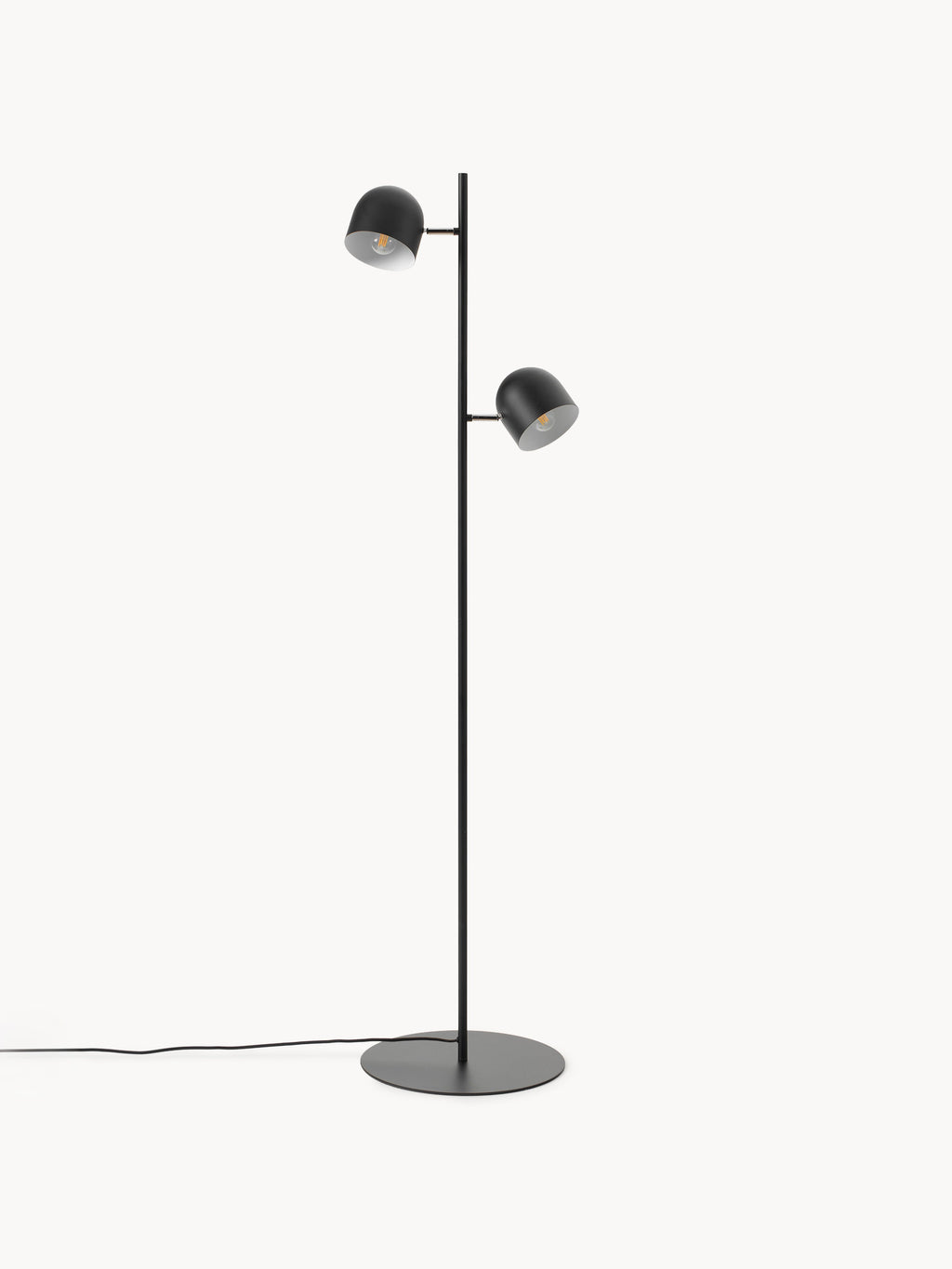 Lampadaire en métal Flyte - Noir