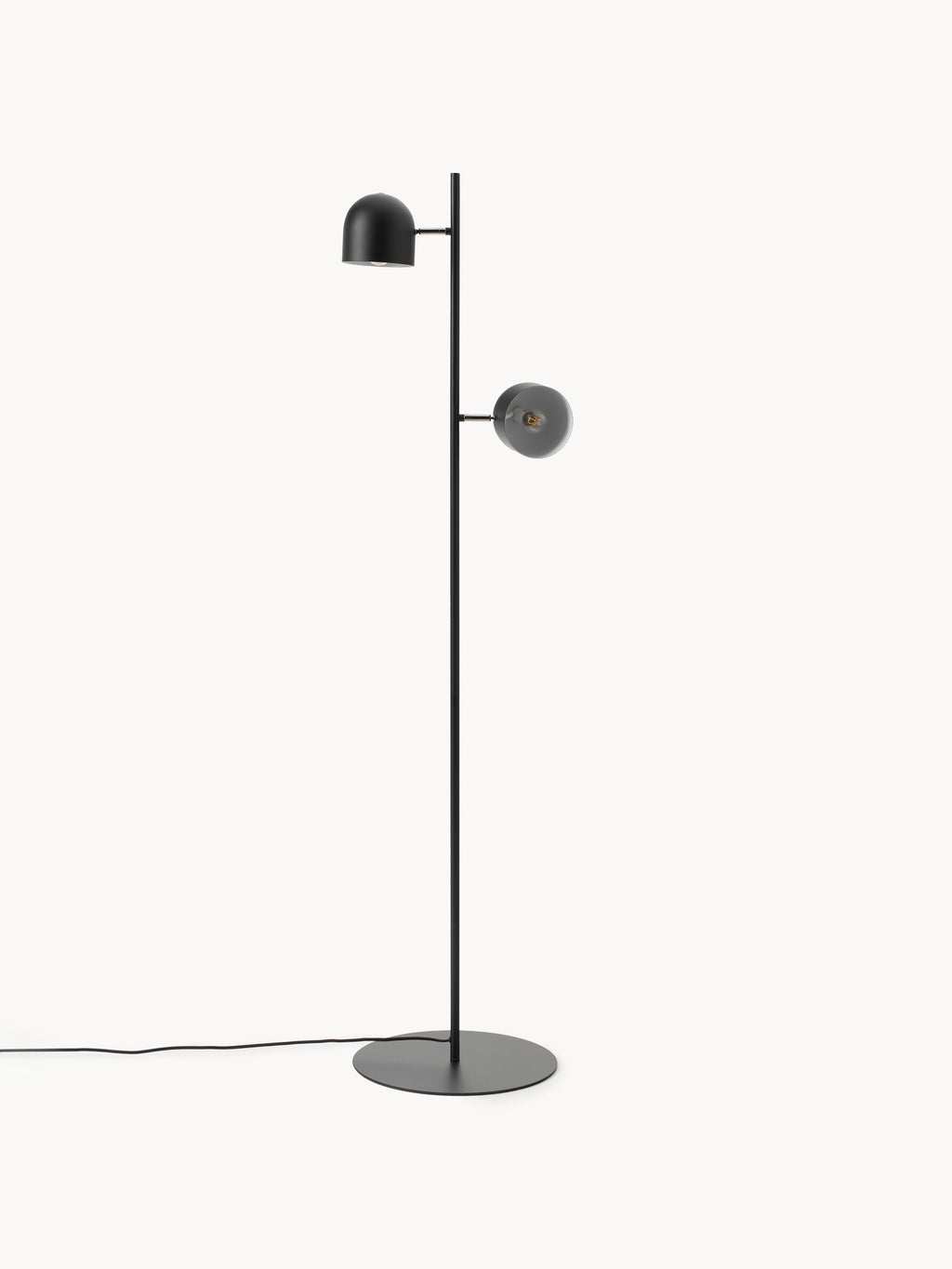 Lampadaire en métal Flyte - Noir