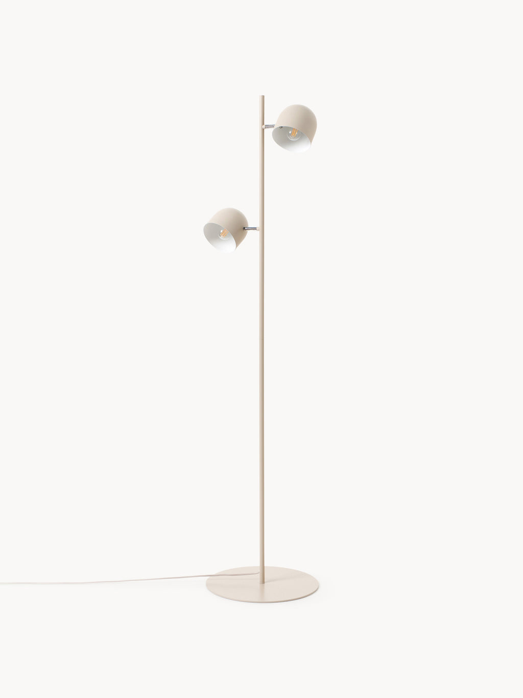 Lampadaire en métal Flyte - Beige clair
