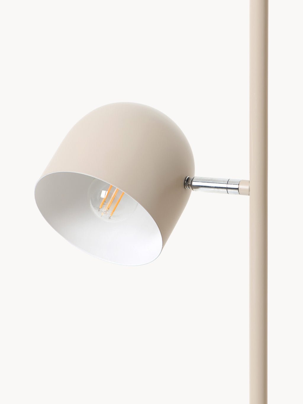 Lampadaire en métal Flyte - Beige clair