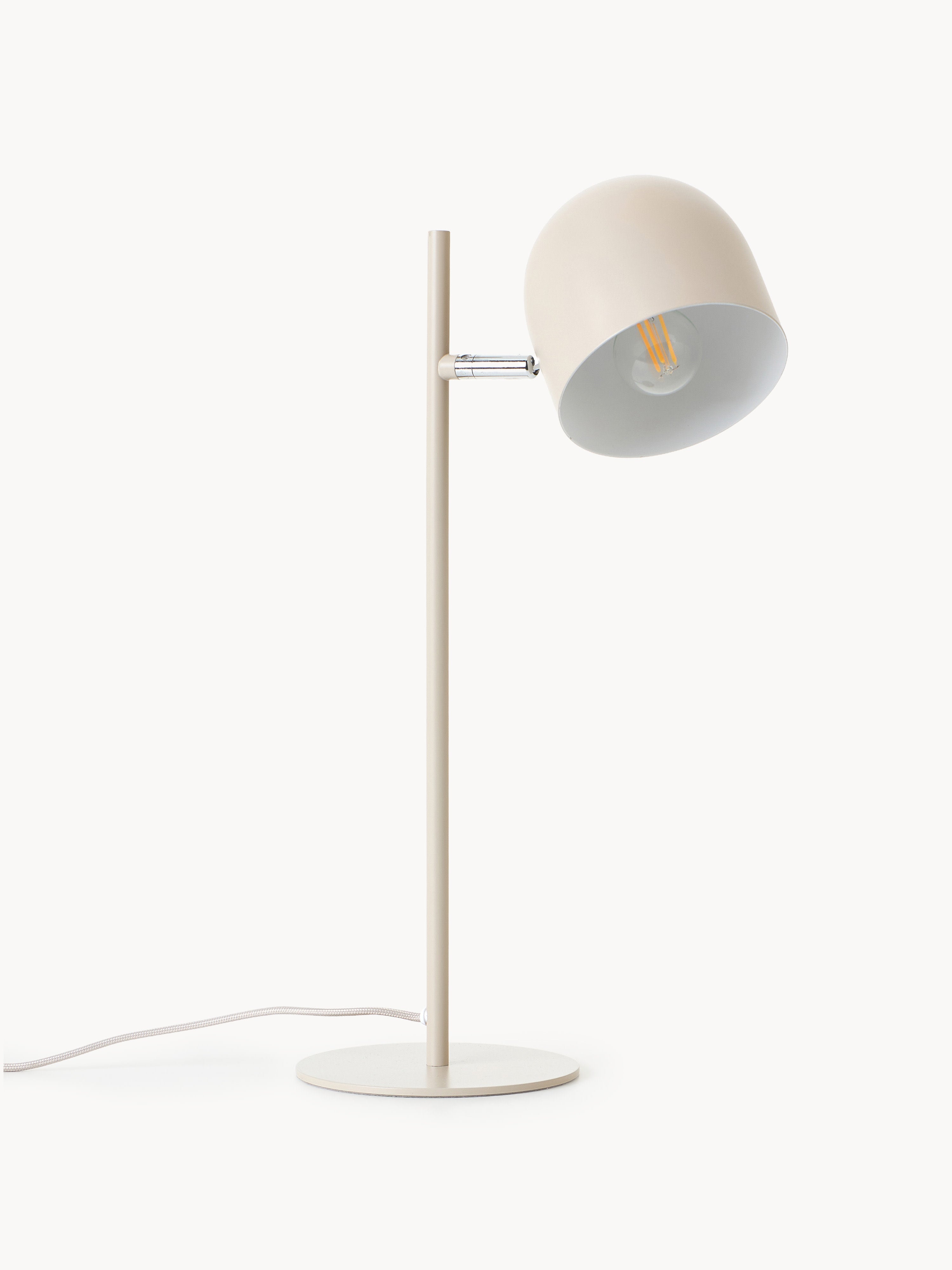 Lampe à poser en métal Flyte - Beige clair