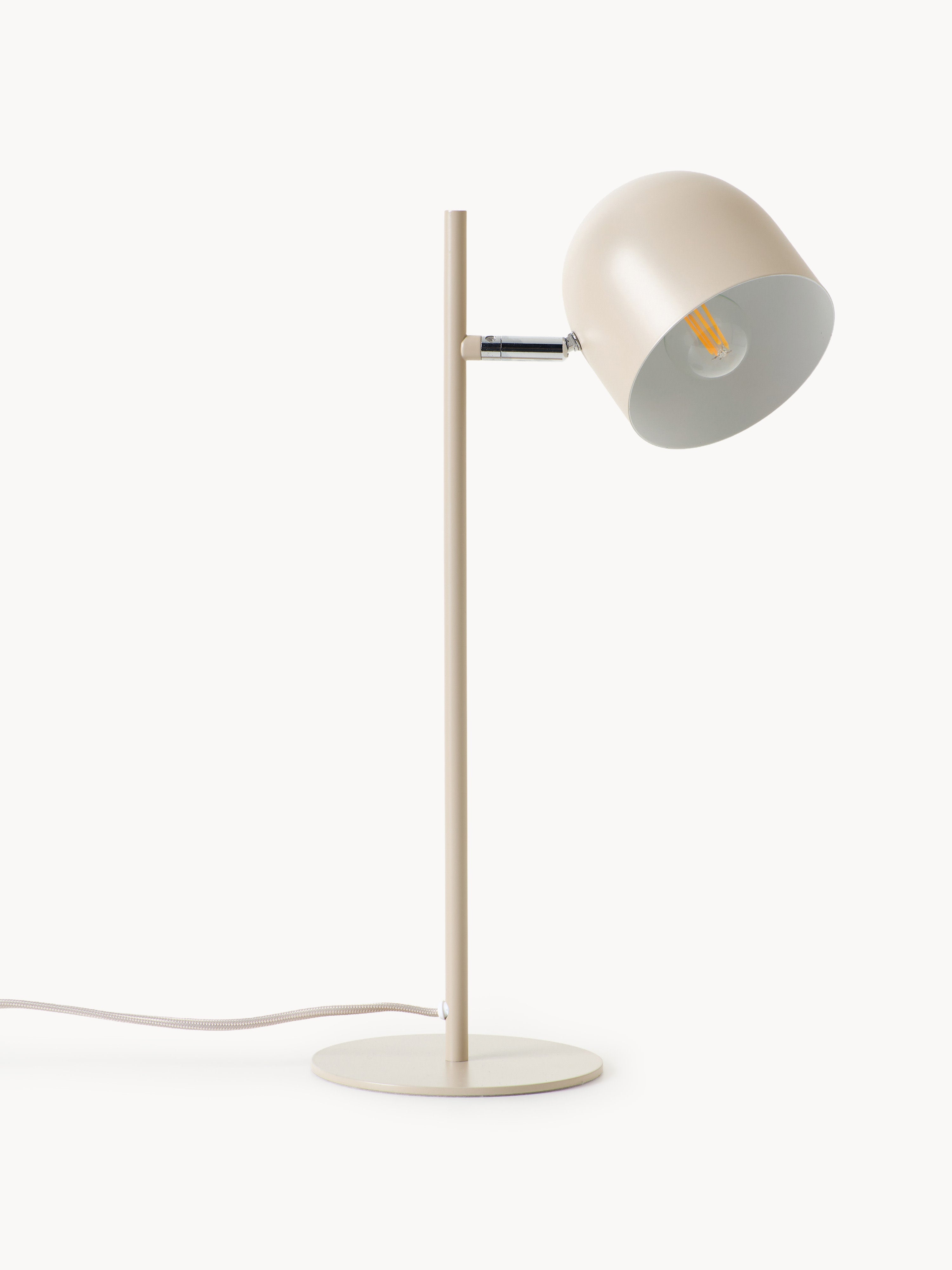 Lampe à poser en métal Flyte - Beige clair