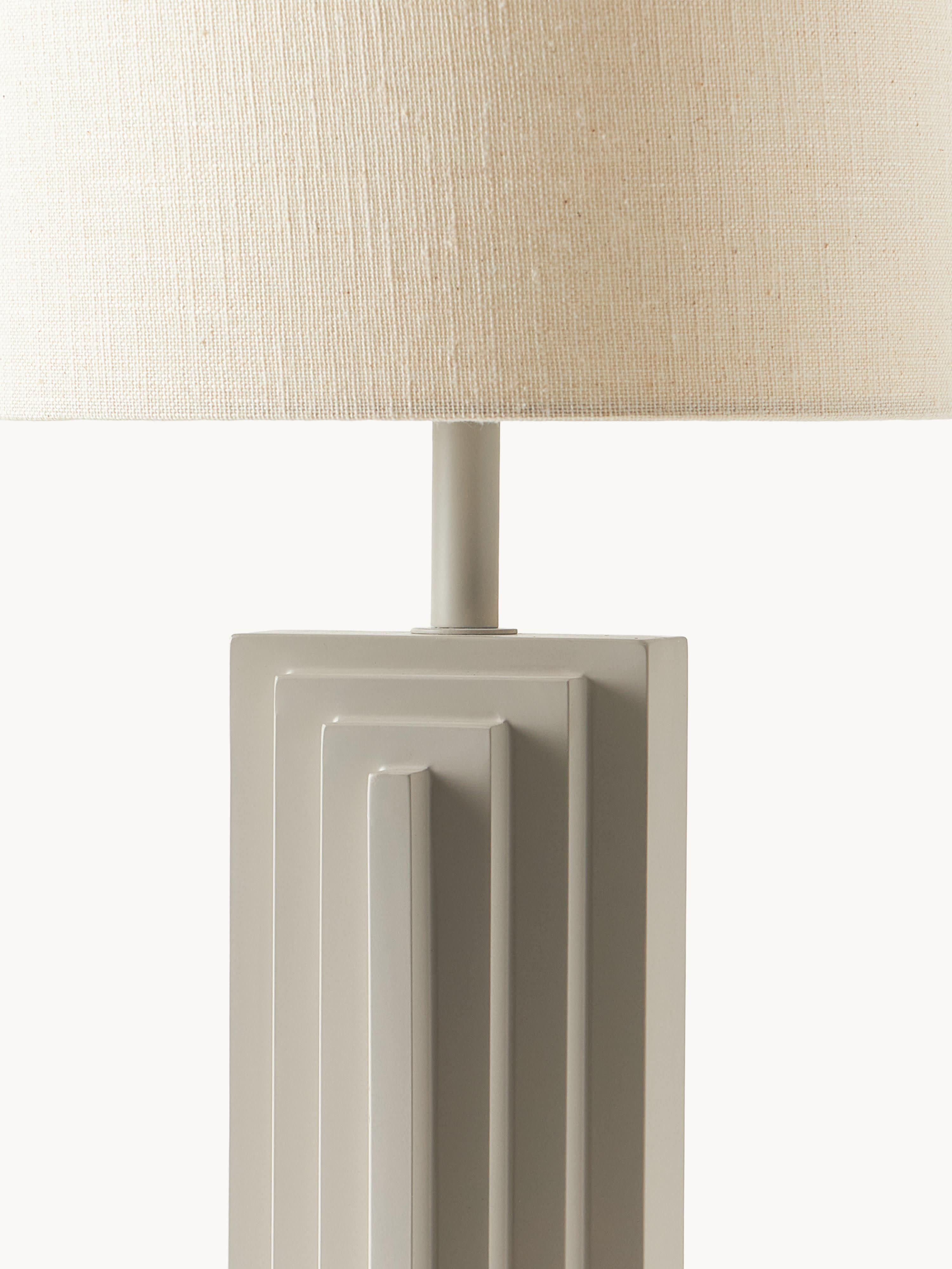 Lampe à poser design Dane - Beige, grège