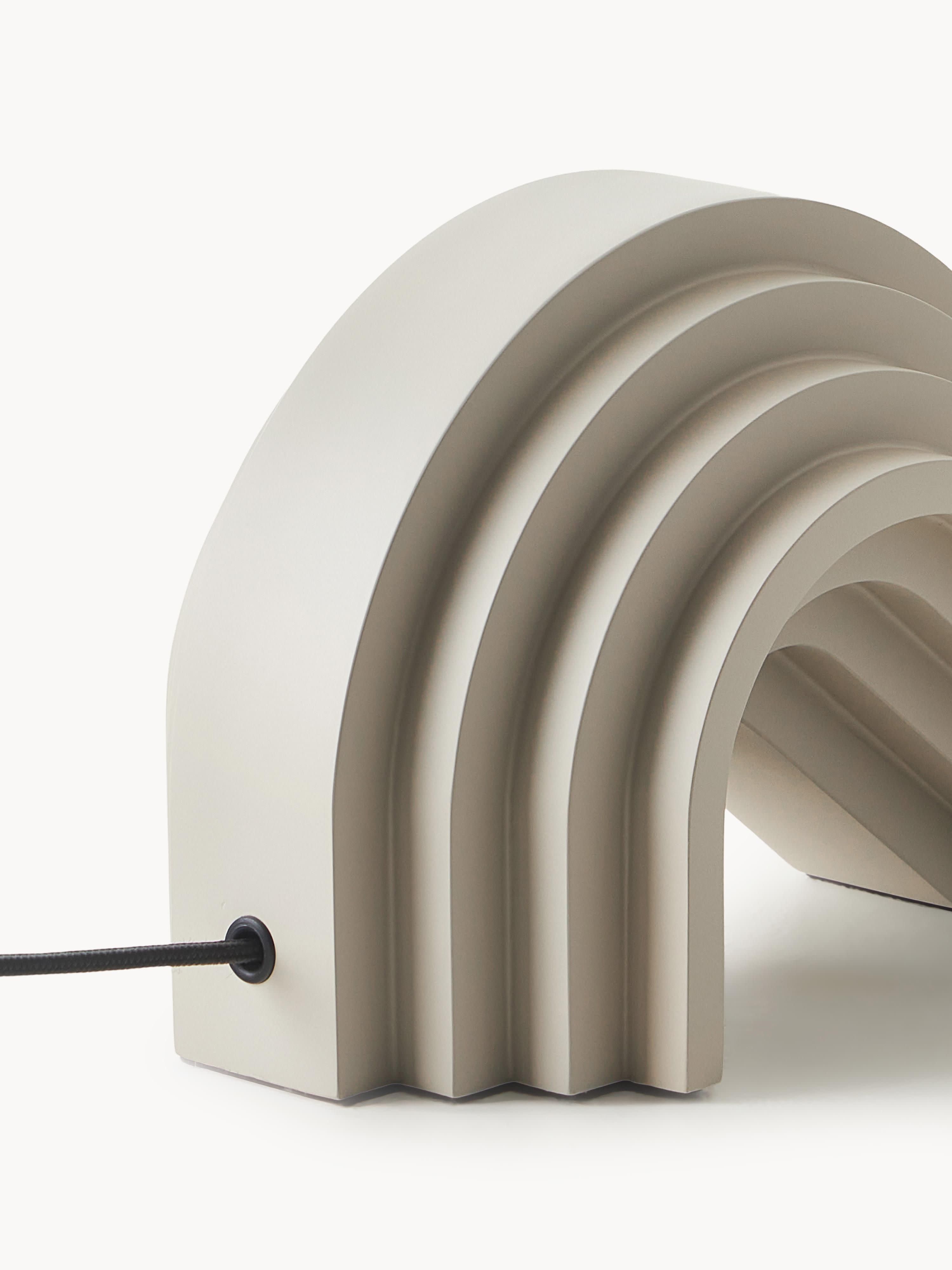 Lampe à poser design Dane - Beige, grège