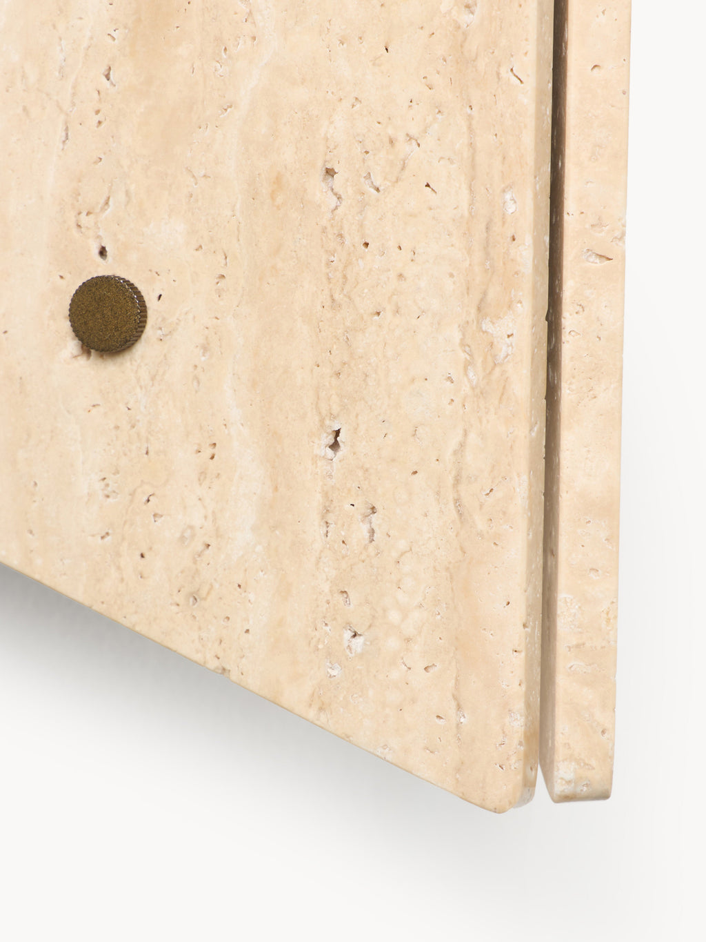 Applique murale en travertin Leino - Travertin multicolore