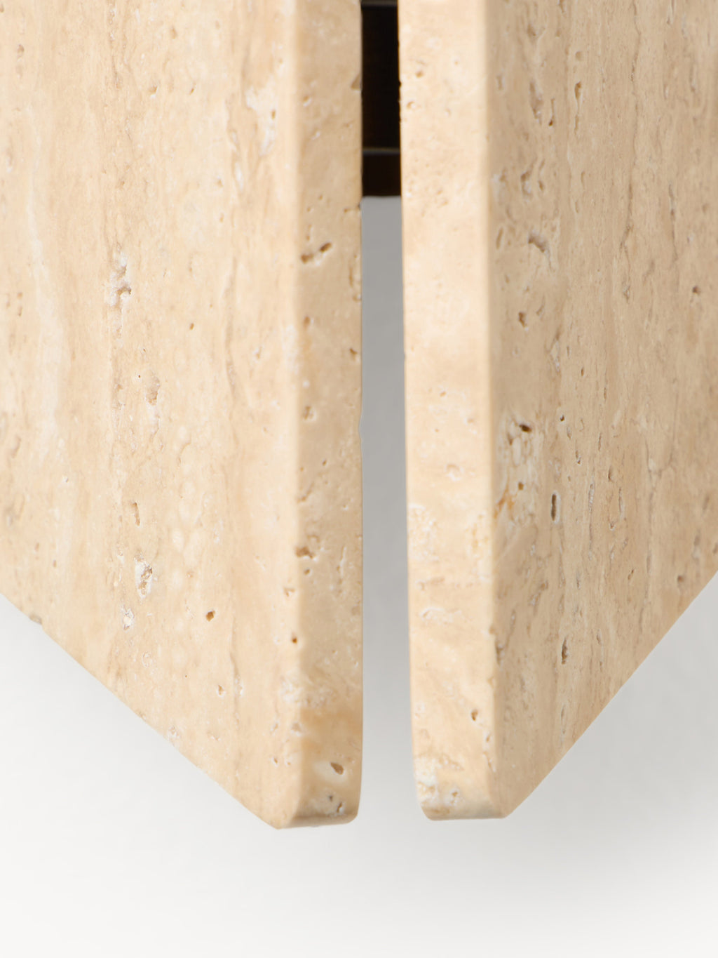 Applique murale en travertin Leino - Travertin multicolore