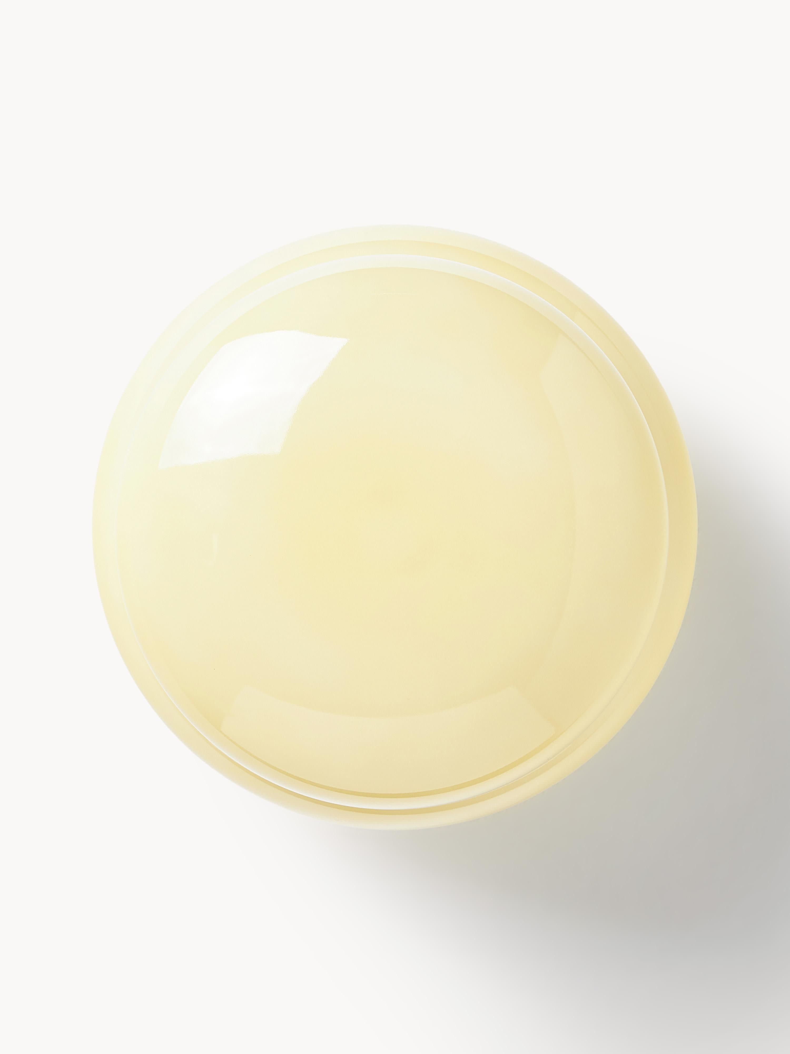 Applique murale en verre opalescent Hewitt - Jaune pâle