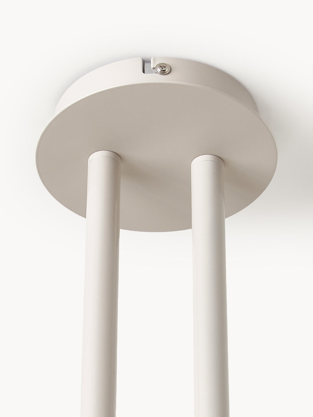 Suspension en verre opalescent Niilo - Blanc cassé, beige clair