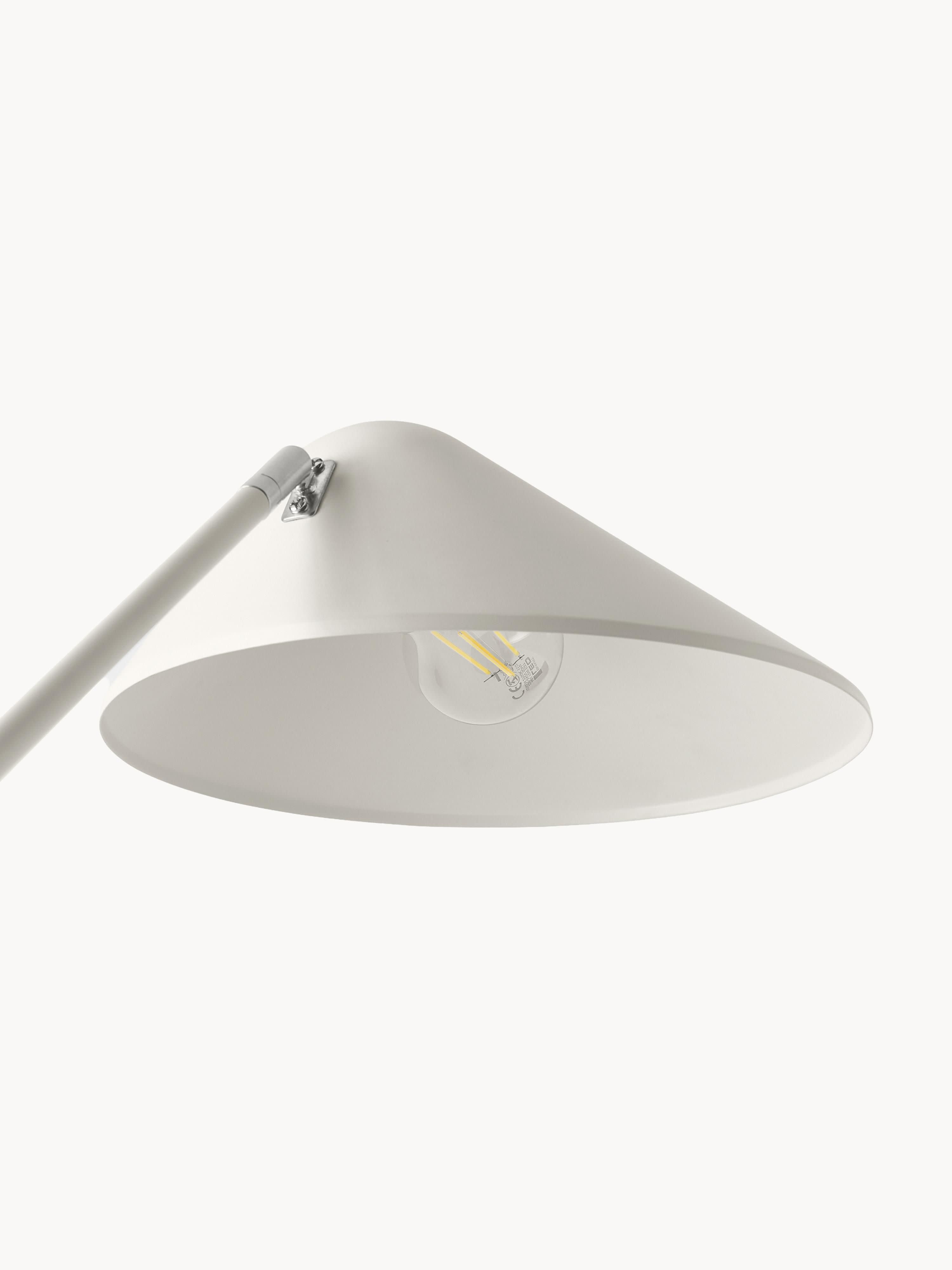 Grand plafonnier Celyn - Blanc crème, argenté