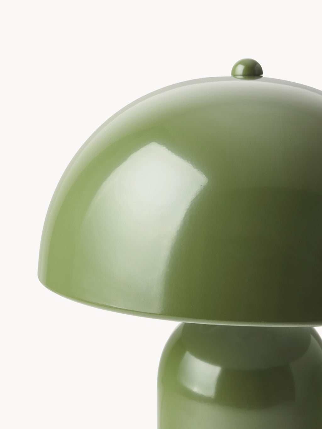 Lampadaire rétro Elmo - Vert, haute brillance